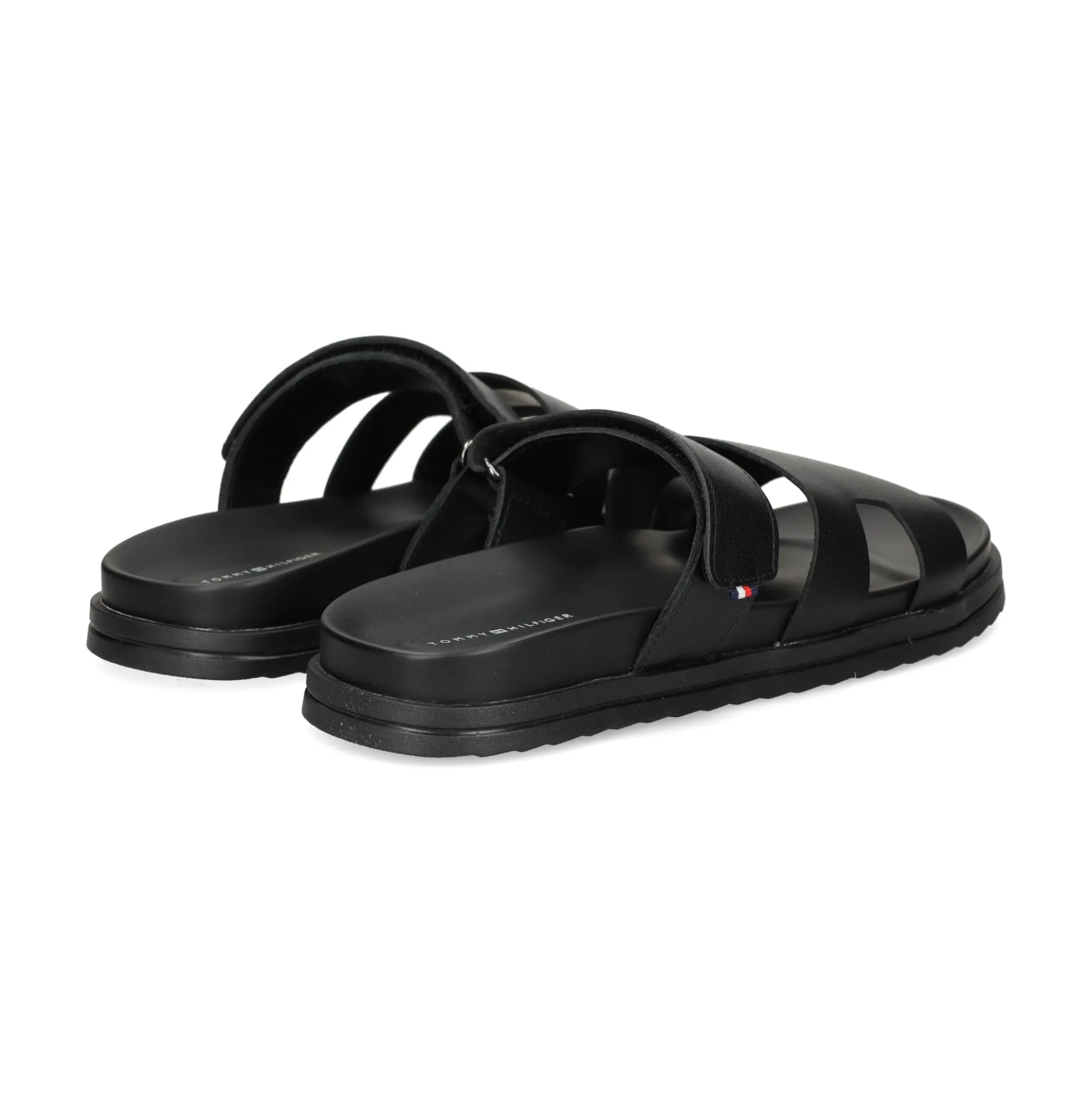 TOMMY HILFIGER Sandalias de Hombre FM0FM05773 BDS NEGRO