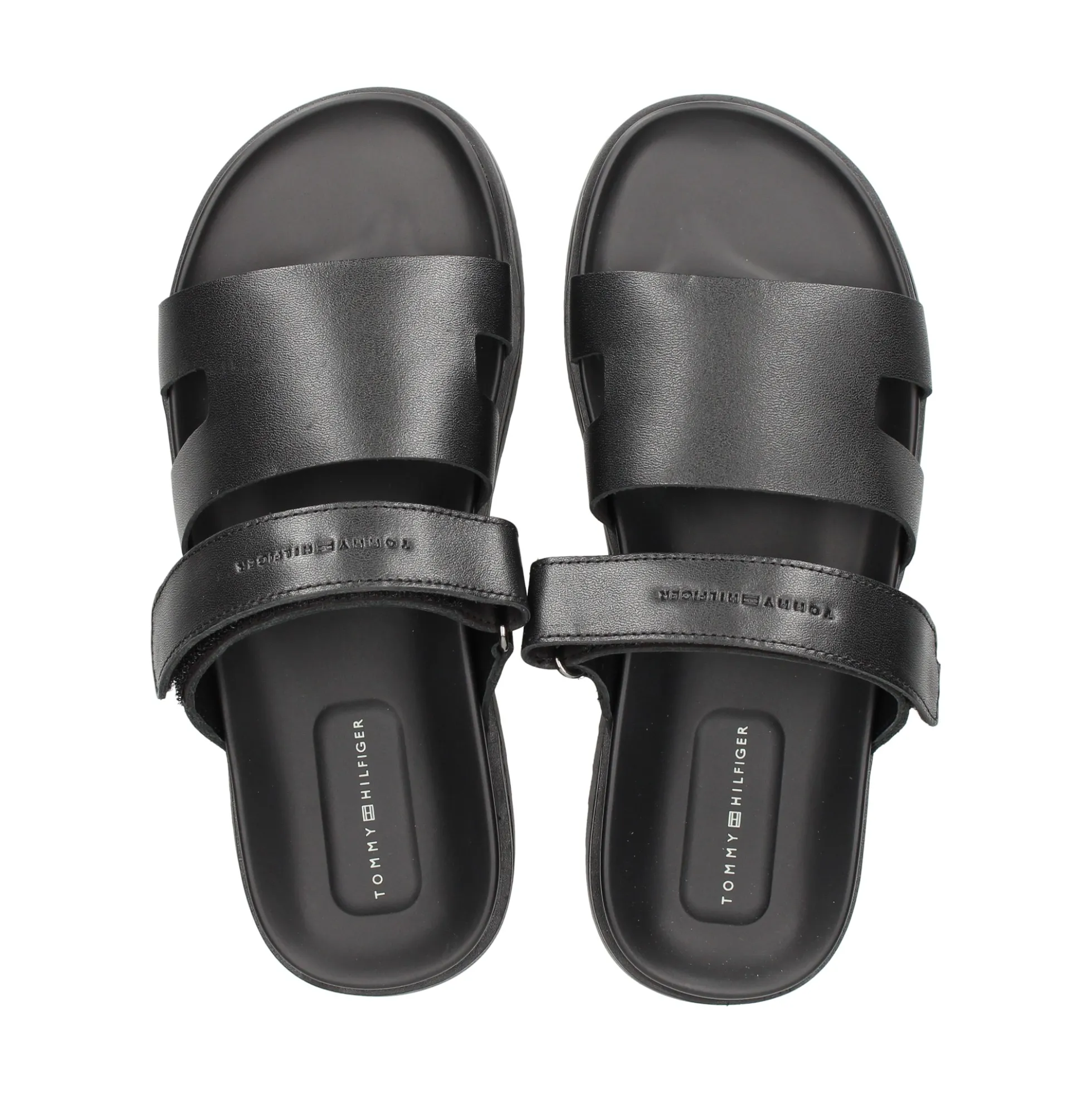 TOMMY HILFIGER Sandalias de Hombre FM0FM05773 BDS NEGRO