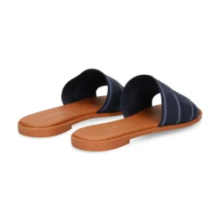 TOMMY HILFIGER Sandalias planas de Mujer FW0FW08421 DW6 SPACE BLUE