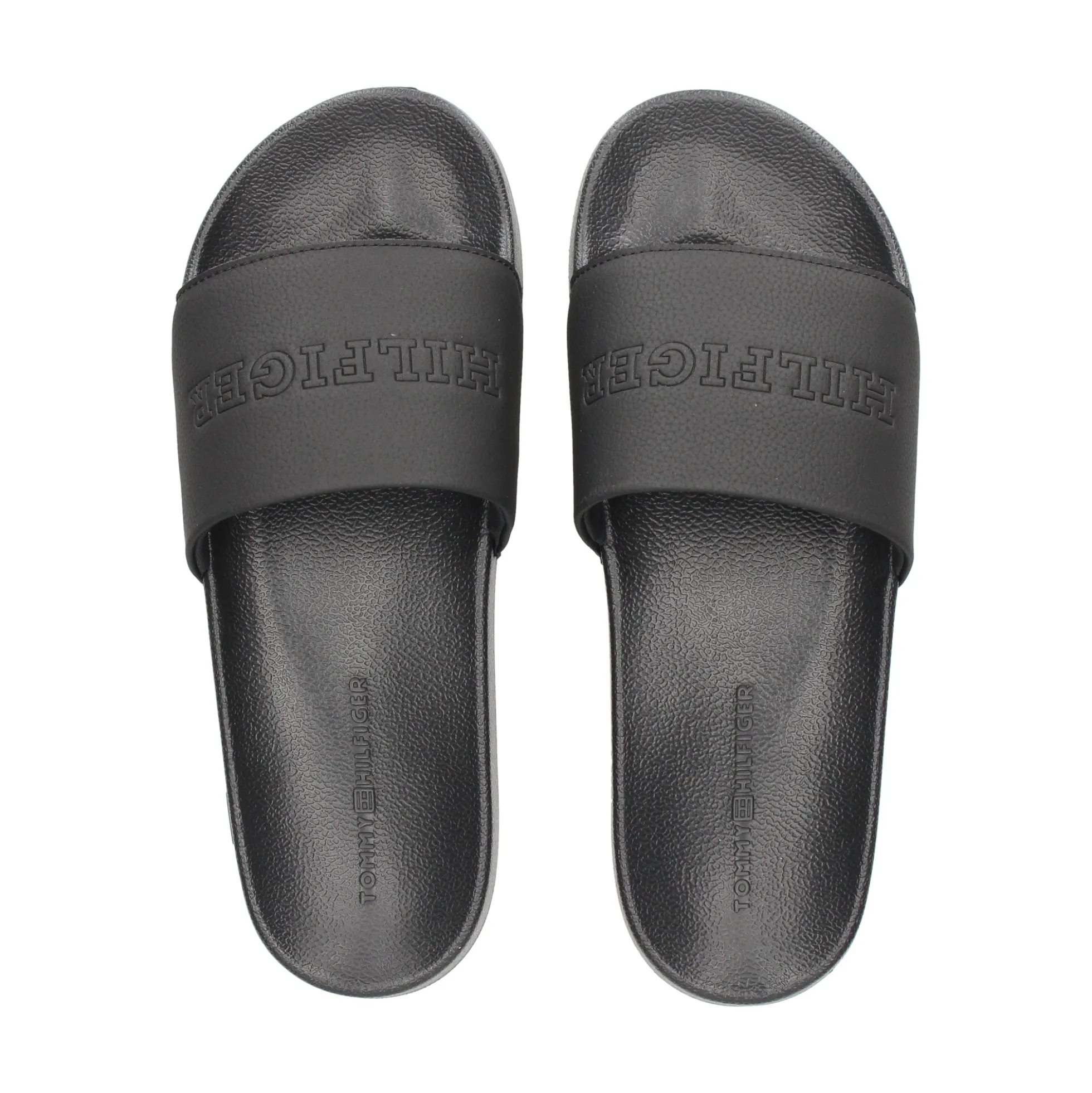 TOMMY HILFIGER Sandalias planas de Mujer FM0FM05619 BDS BLACK