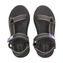 TOMMY HILFIGER Sandalias planas de Mujer EN0EN02747 BDS NEGRO