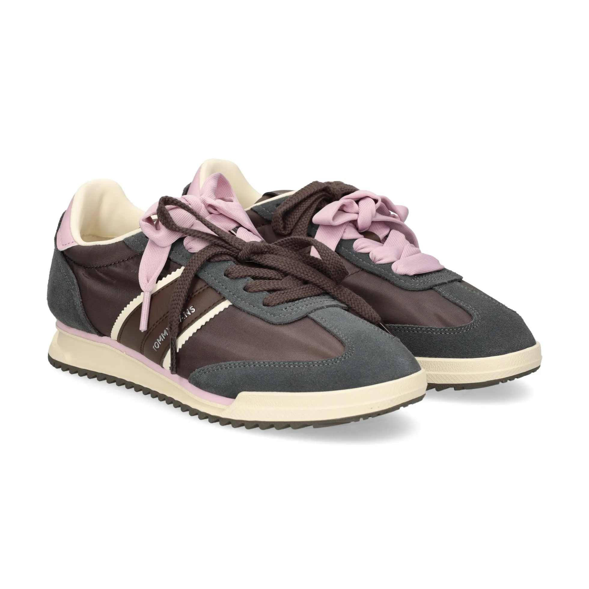 TOMMY HILFIGER Zapatillas de Mujer EN0EN02927 GW1 BLACK WALNU