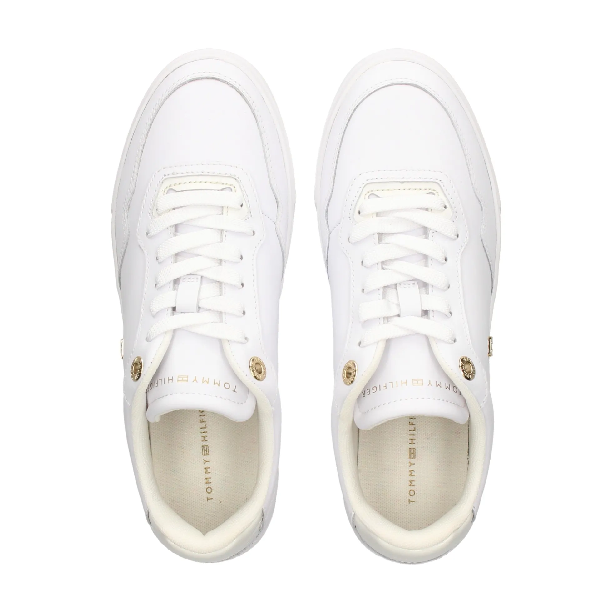 TOMMY HILFIGER Zapatillas de Mujer FW0FW09022 0LE WHITE/ECRU