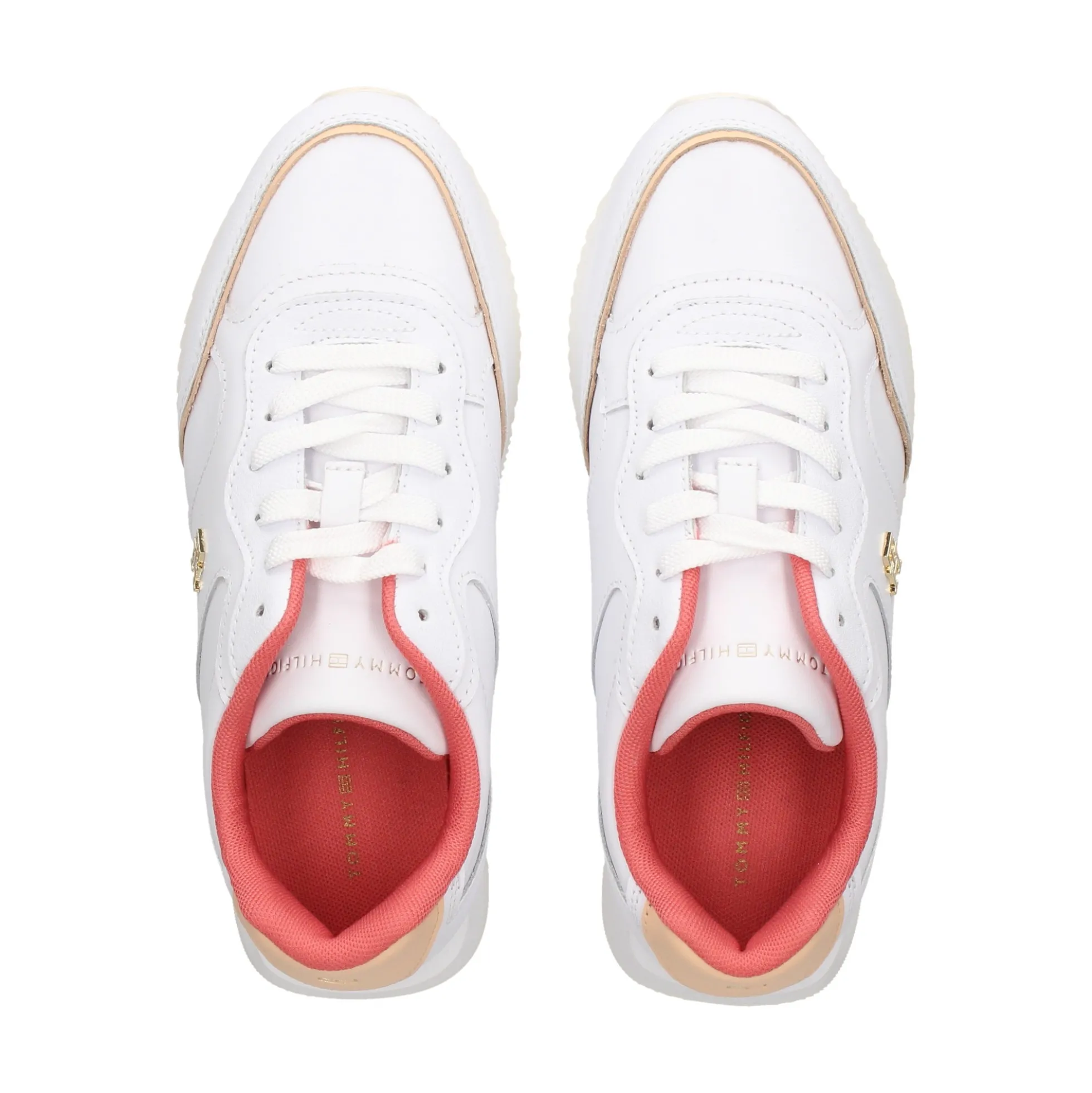 TOMMY HILFIGER Zapatillas de Mujer FW0FW08696 01S WHITE/WASHE