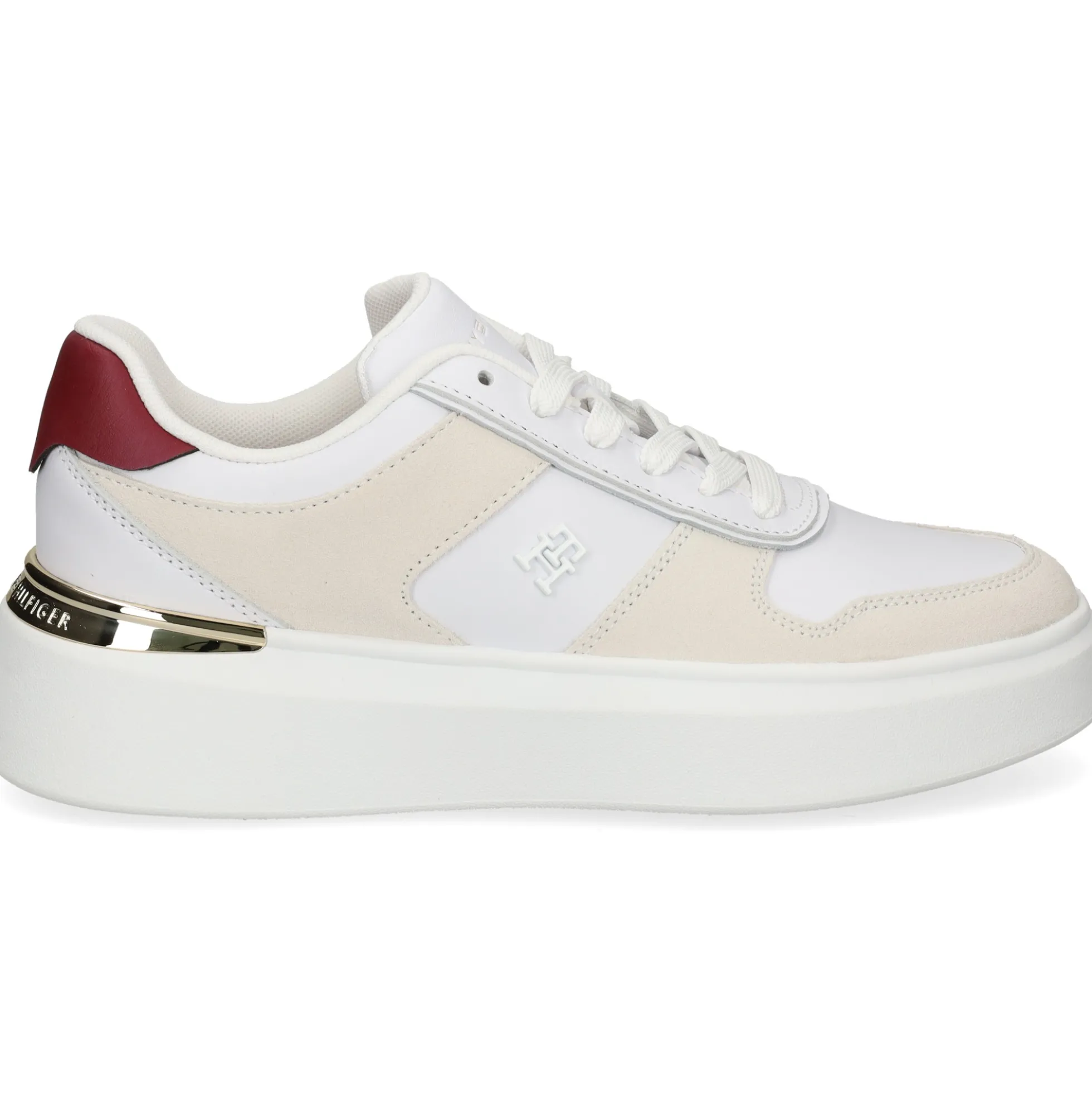 TOMMY HILFIGER Zapatillas de Mujer FW0FW08632 YBS WHITE