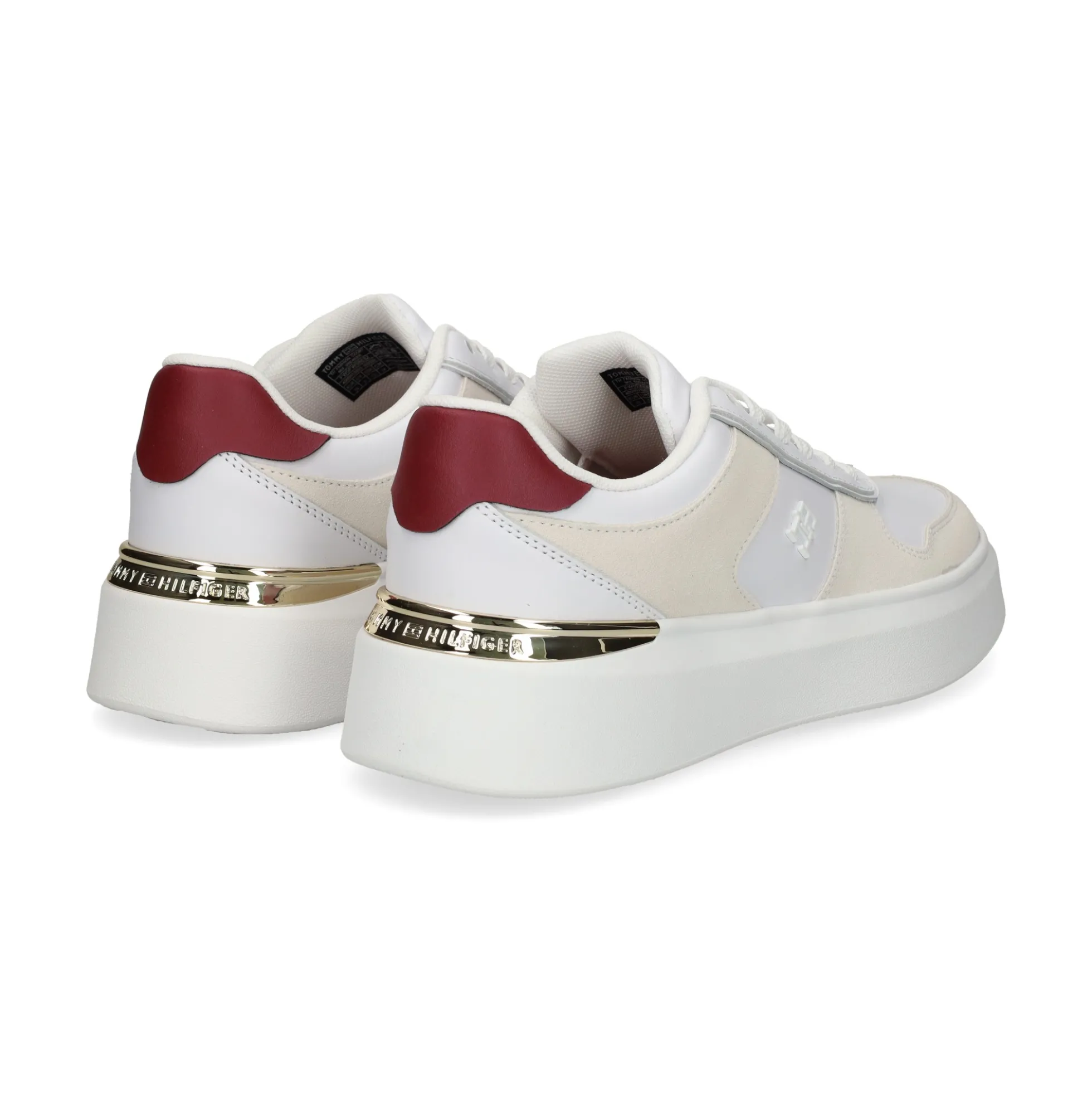 TOMMY HILFIGER Zapatillas de Mujer FW0FW08632 YBS WHITE