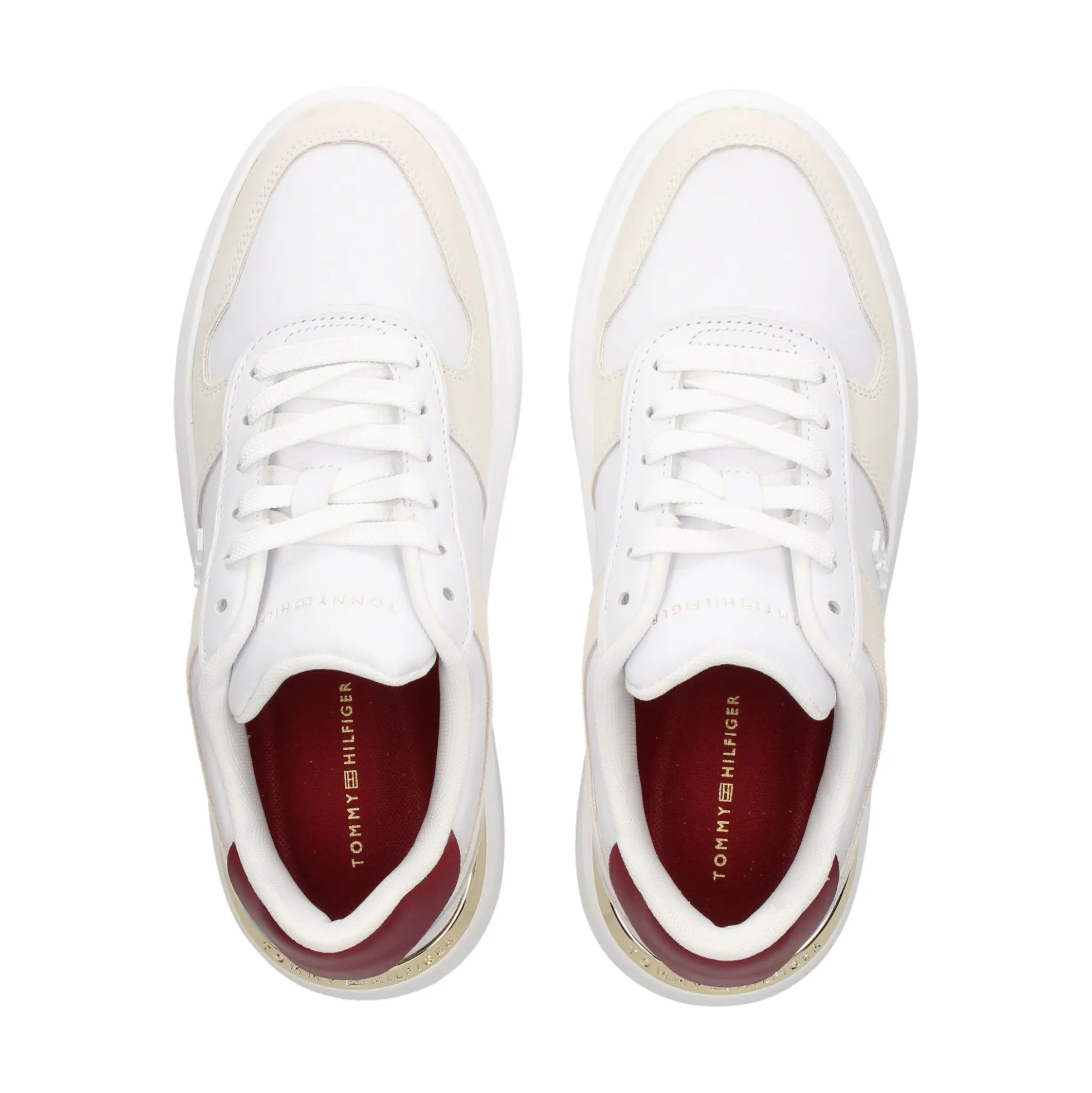 TOMMY HILFIGER Zapatillas de Mujer FW0FW08632 YBS WHITE