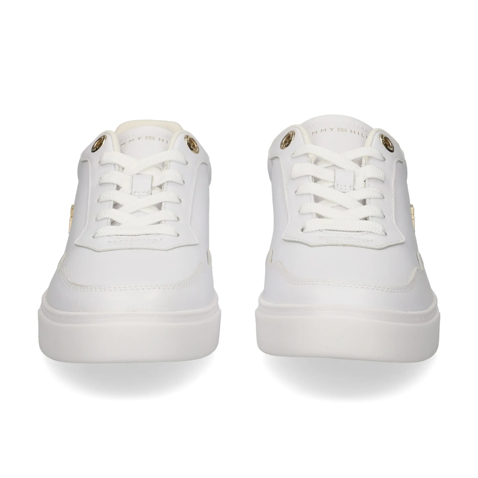 TOMMY HILFIGER Zapatillas de Mujer FW0FW08758 0HT WHITE/GOLD