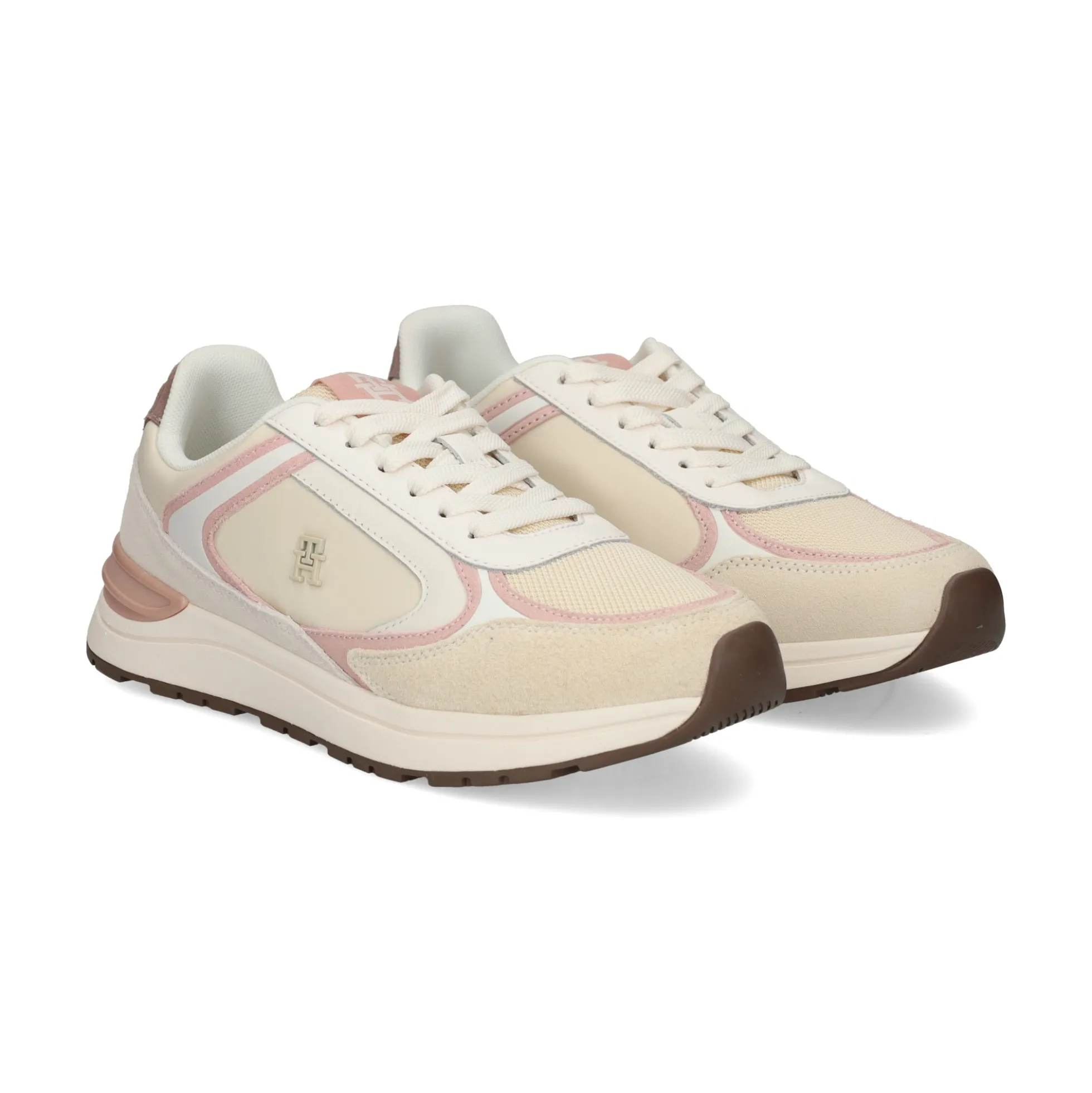 TOMMY HILFIGER Zapatillas de Mujer FW0FW08693 0GC MUSLIN/FOGG