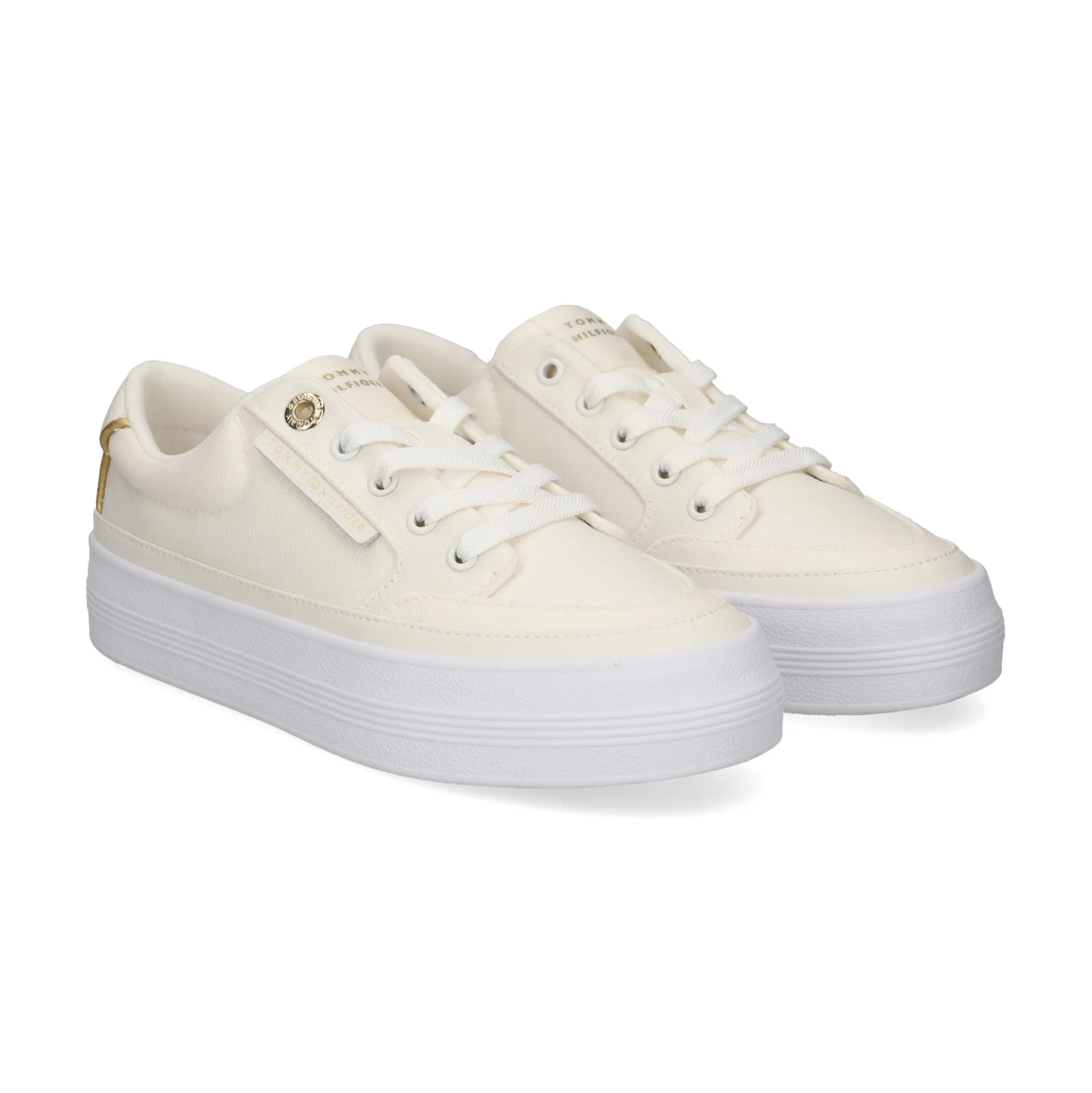 TOMMY HILFIGER Zapatillas de Mujer FW0FW08323 YBL ECRU