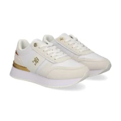 TOMMY HILFIGER Zapatillas de Mujer FW0FW08475 YBL ECRU