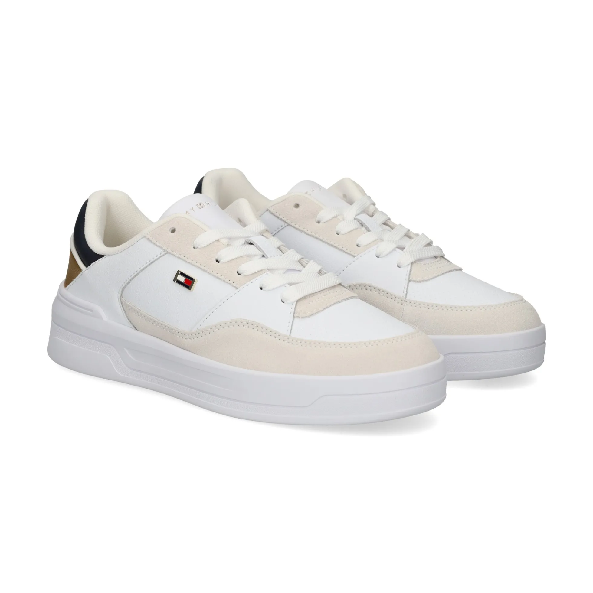 TOMMY HILFIGER Zapatillas de Mujer FW0FW08615 YBS WHITE