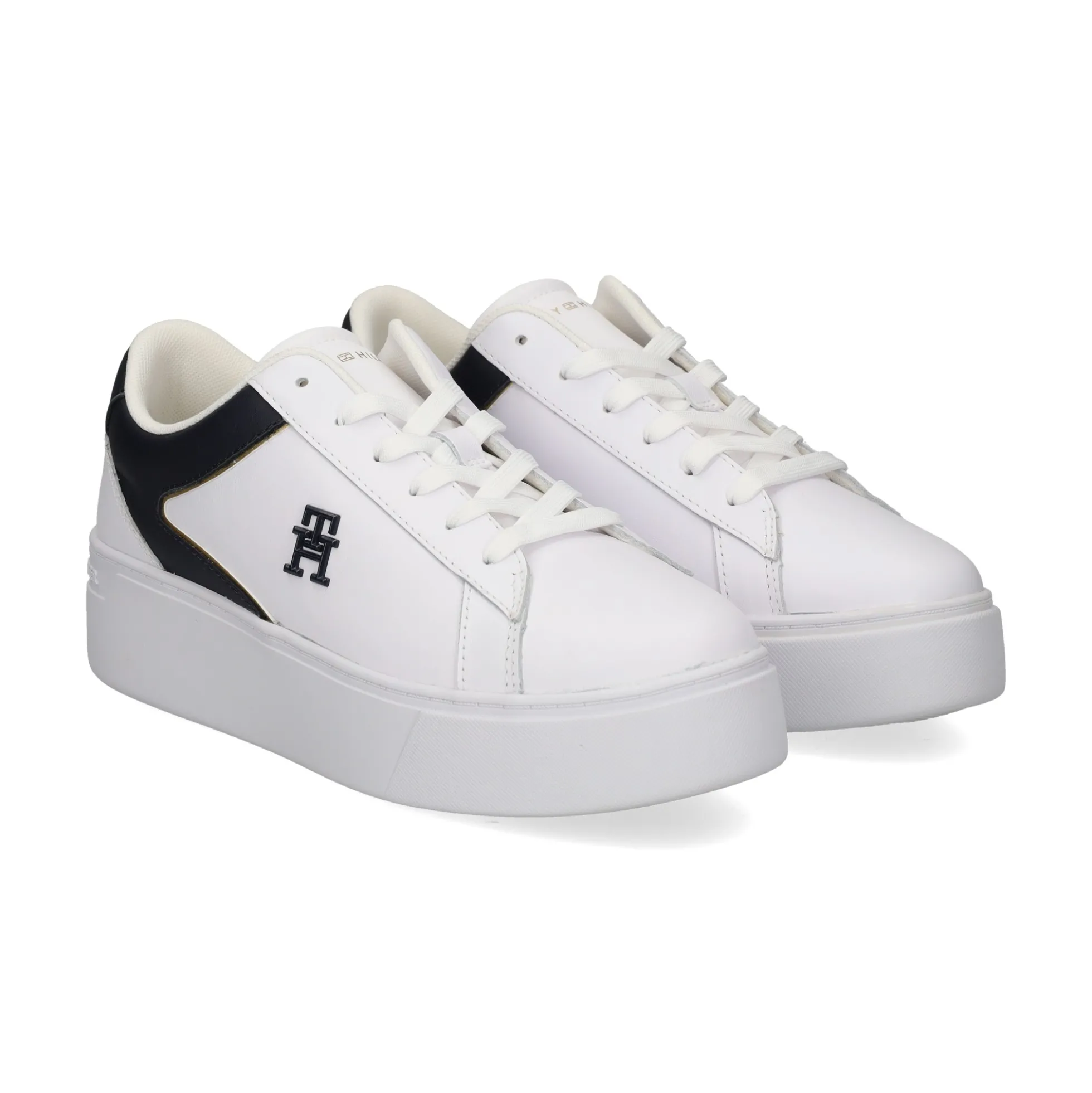 TOMMY HILFIGER Zapatillas de Mujer FW0FW07910 0K5 WHITE/SPACE