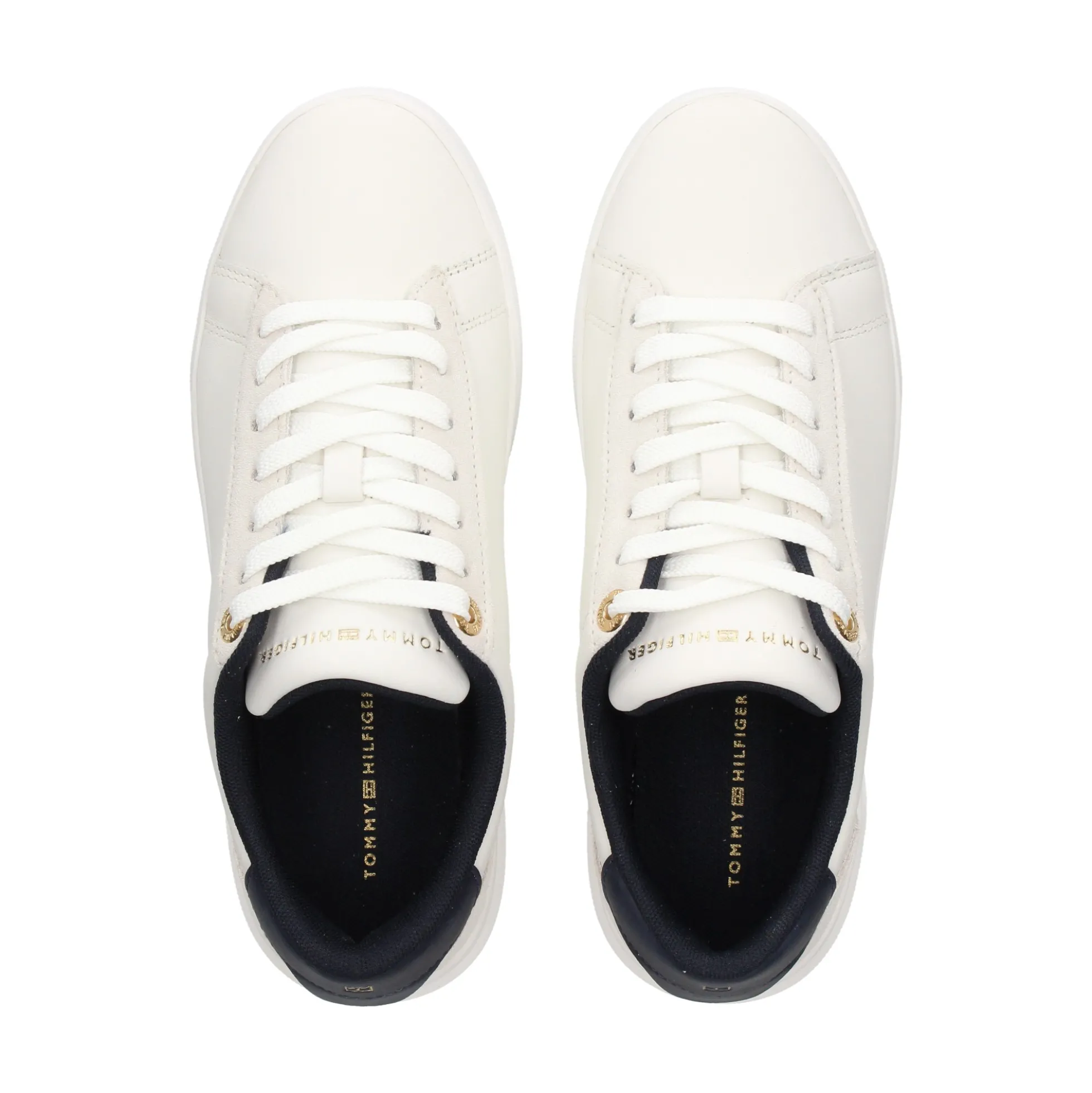 TOMMY HILFIGER Zapatillas de Mujer FW0FW08123 YBL ECRU
