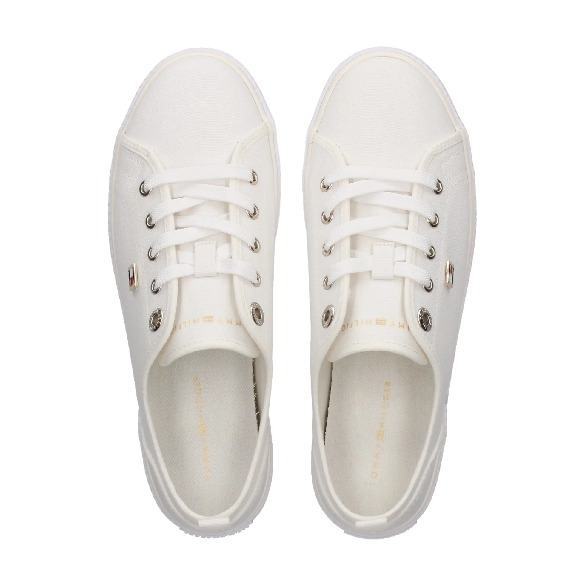 TOMMY HILFIGER Zapatillas de Mujer FW0FW08063 YBS WHITE