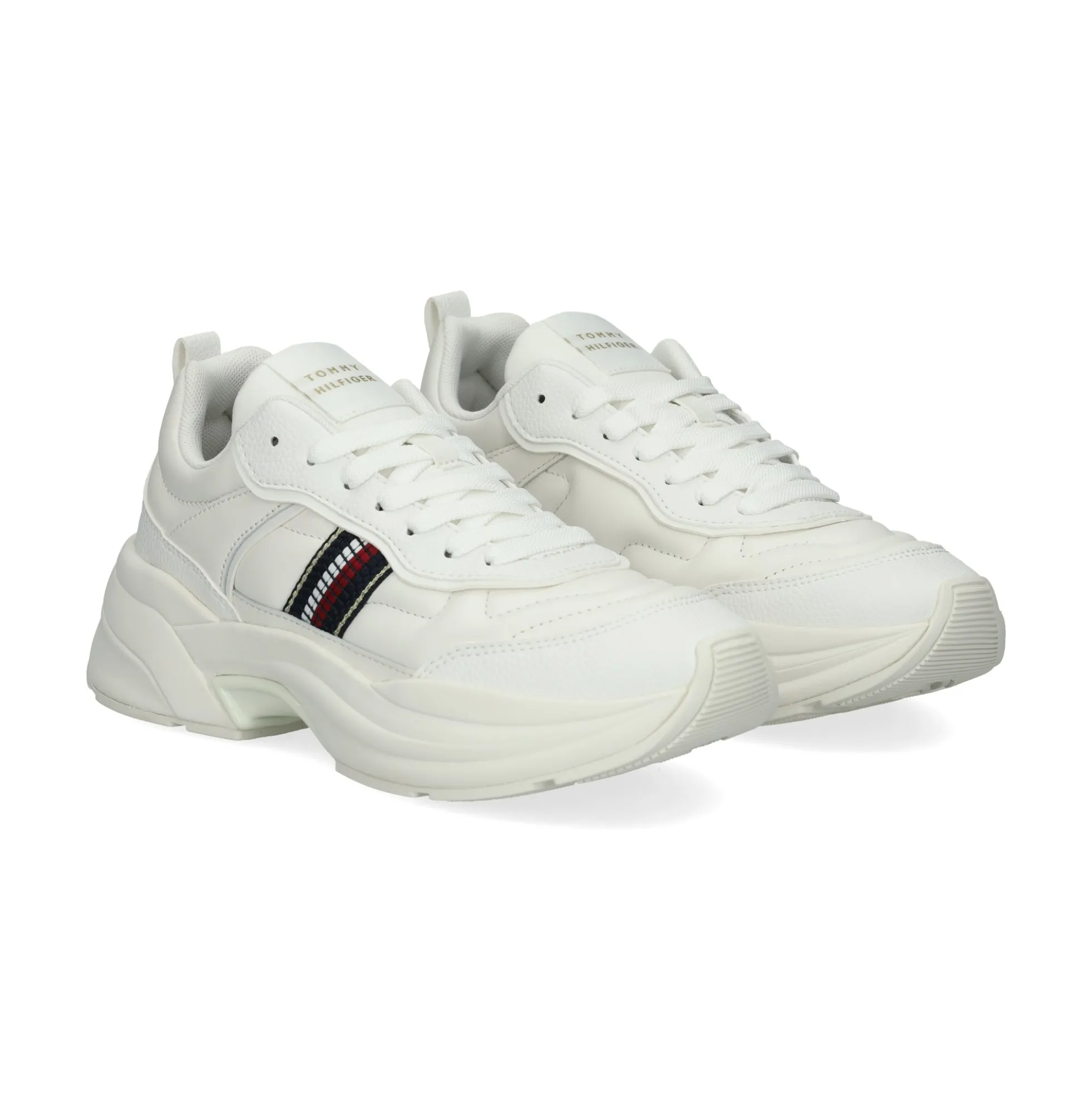 TOMMY HILFIGER Zapatillas de Mujer FW0FW08318 YBL ECRU