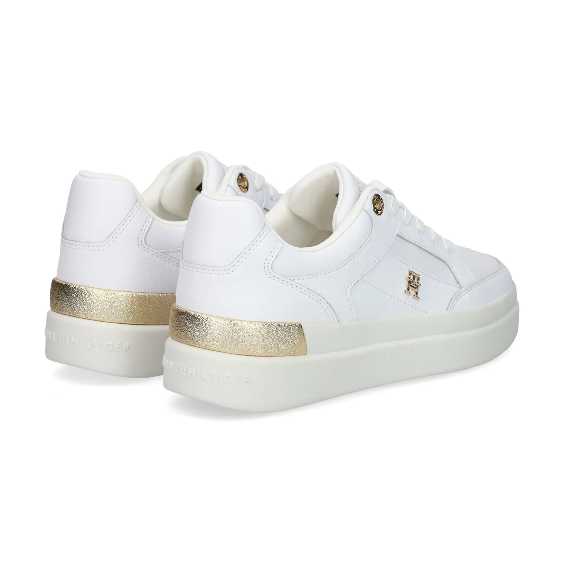 TOMMY HILFIGER Zapatillas de Mujer FW0FW08126 YBS WHITE