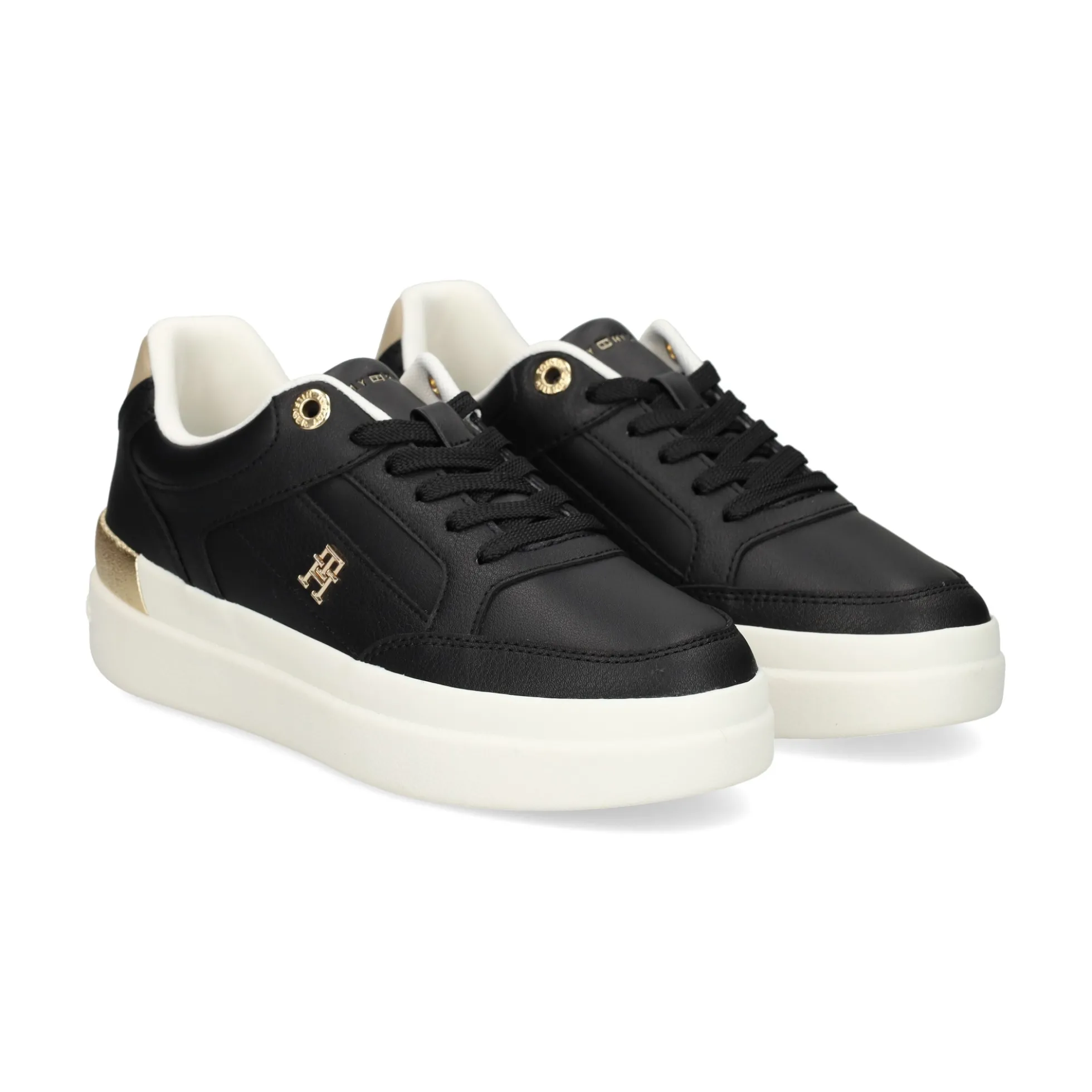 TOMMY HILFIGER Zapatillas de Mujer FW0FW08126 BDS BLACK