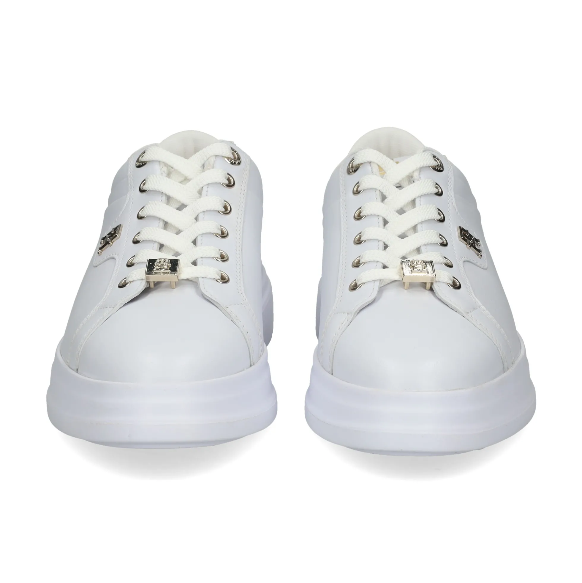 TOMMY HILFIGER Zapatillas de Mujer FW0FW07780 0K7 WHITE/GOLD
