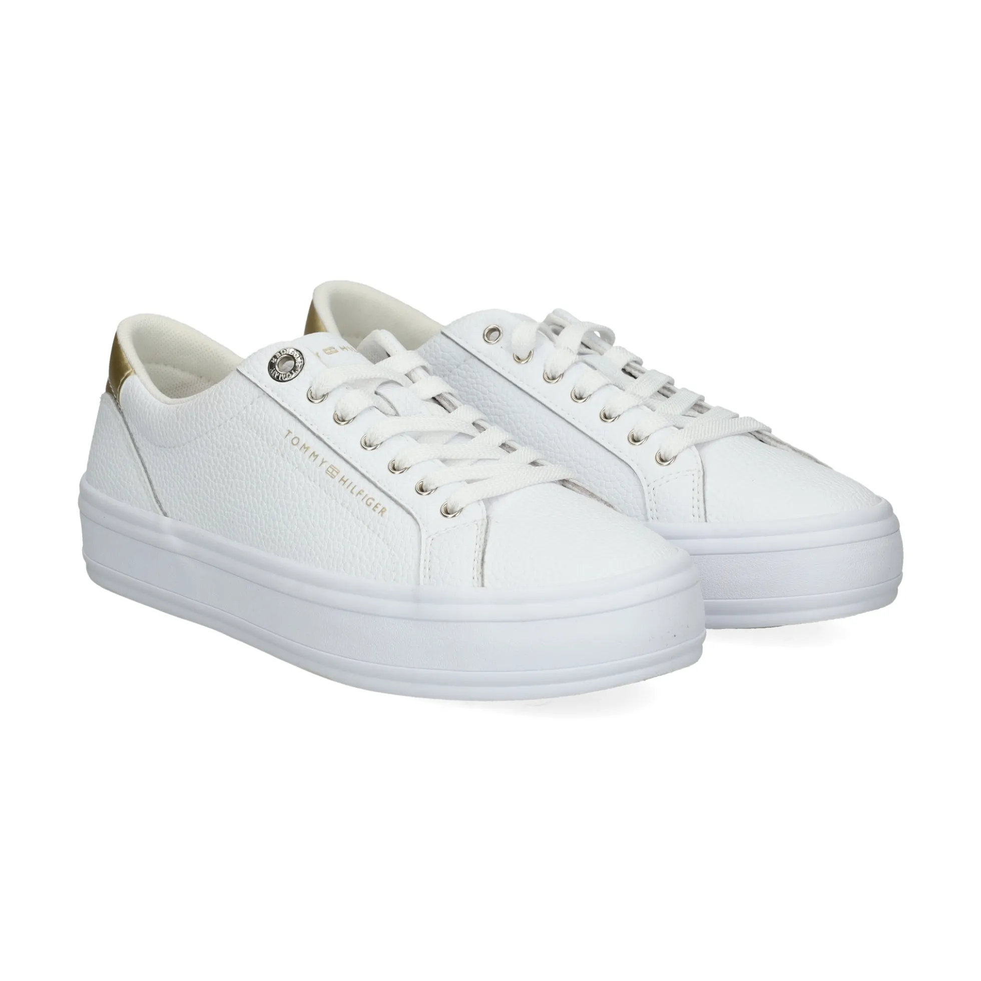 TOMMY HILFIGER Zapatillas de Mujer FW0FW07778 YBS WHITE