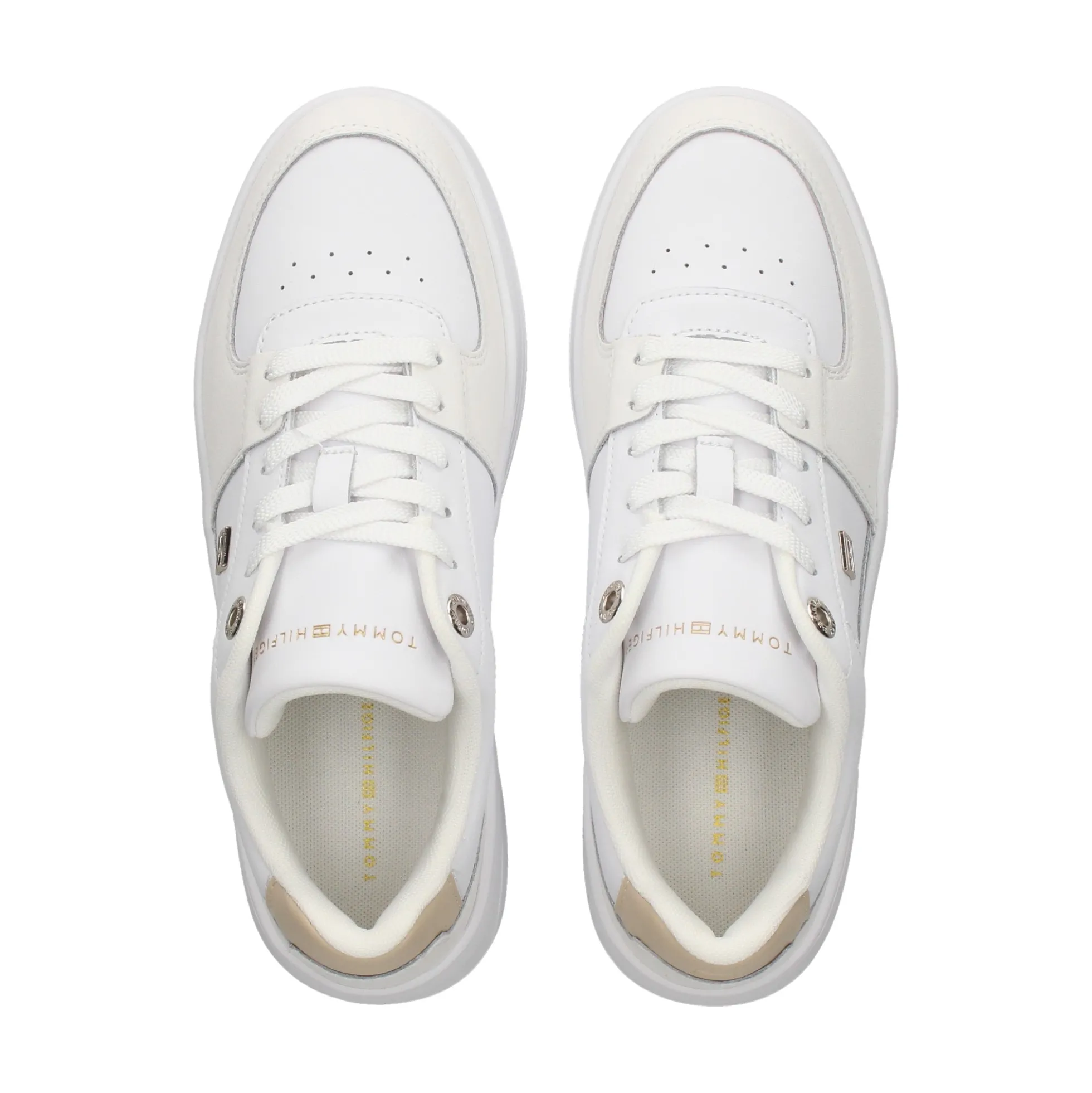 TOMMY HILFIGER Zapatillas de Mujer FW0FW07684 YBS WHITE