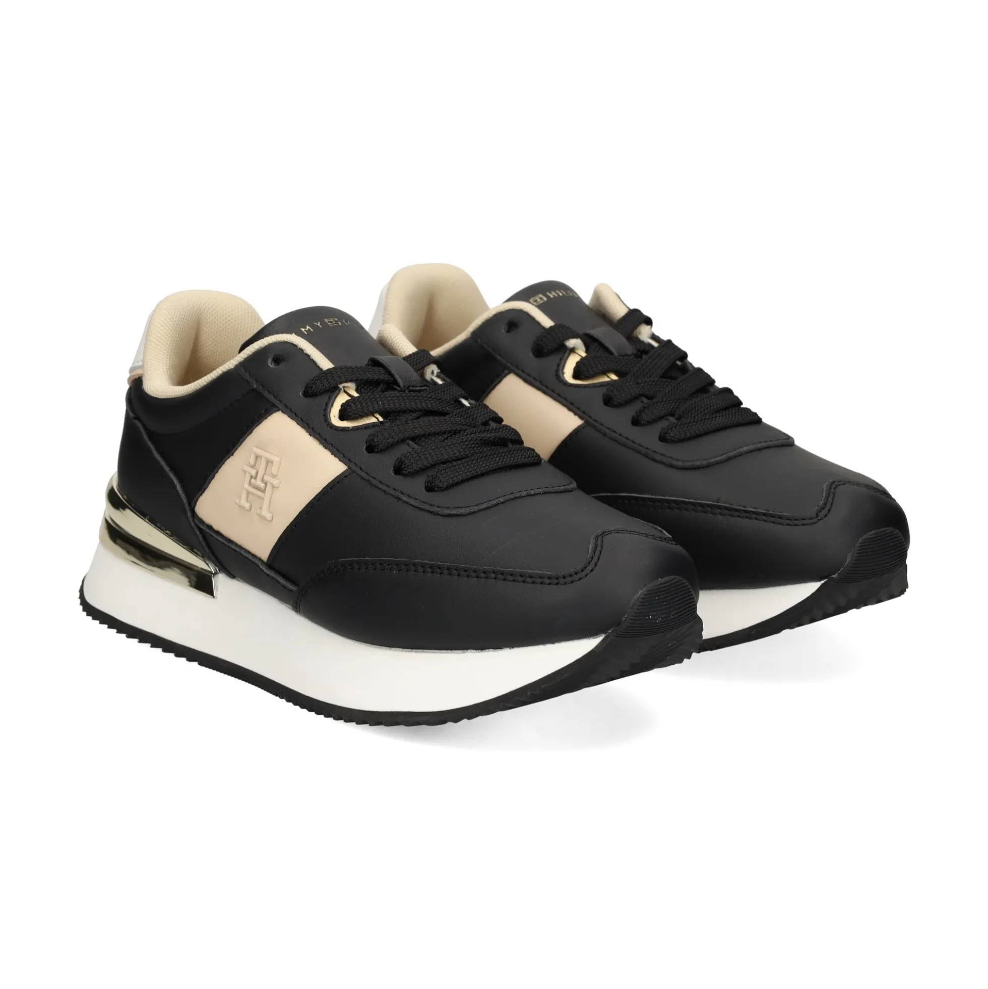 TOMMY HILFIGER Zapatillas de Mujer FW0FW07830 BDS BLACK
