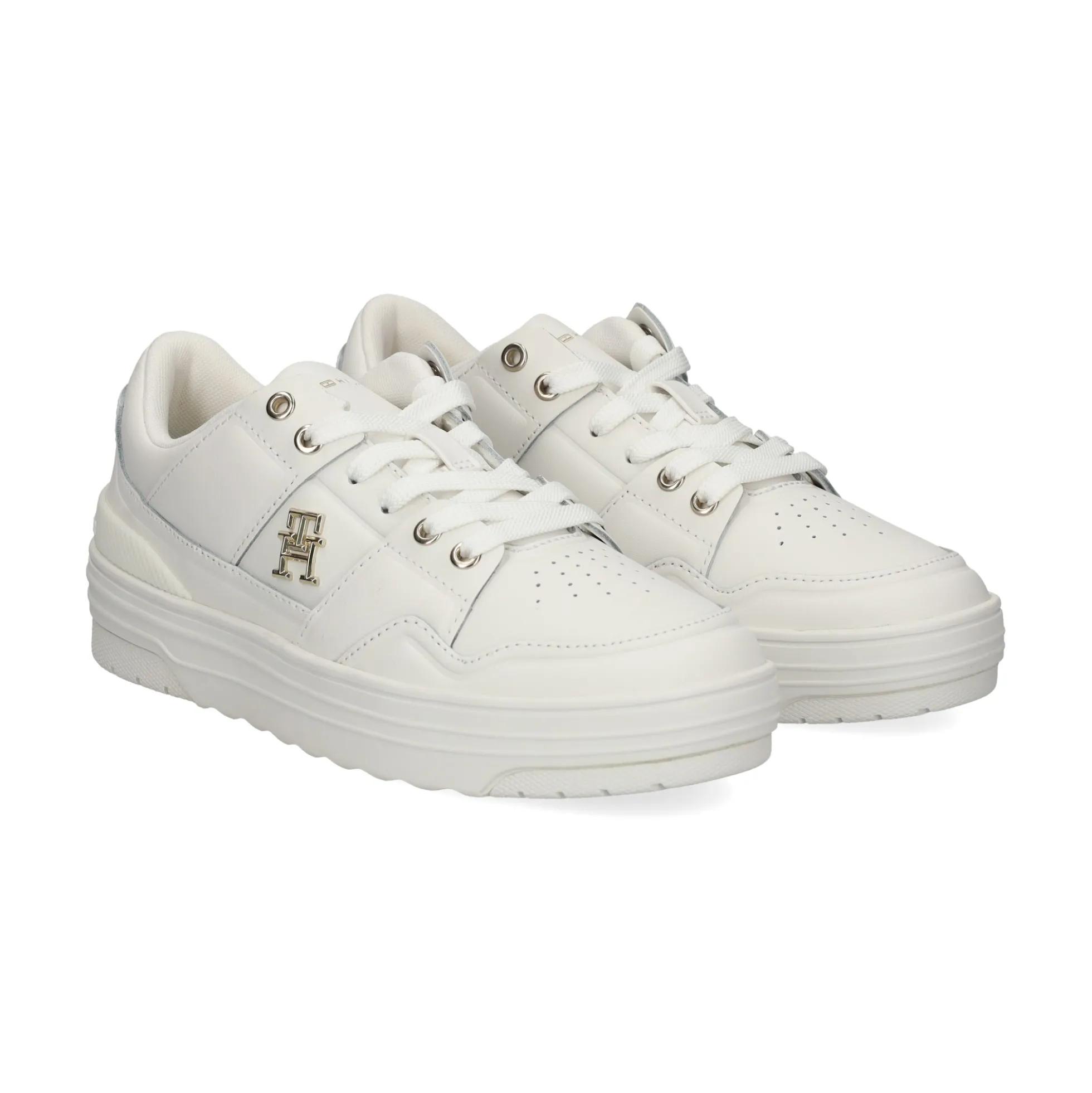TOMMY HILFIGER Zapatillas de Mujer FW0FW07756 YBL ECRU