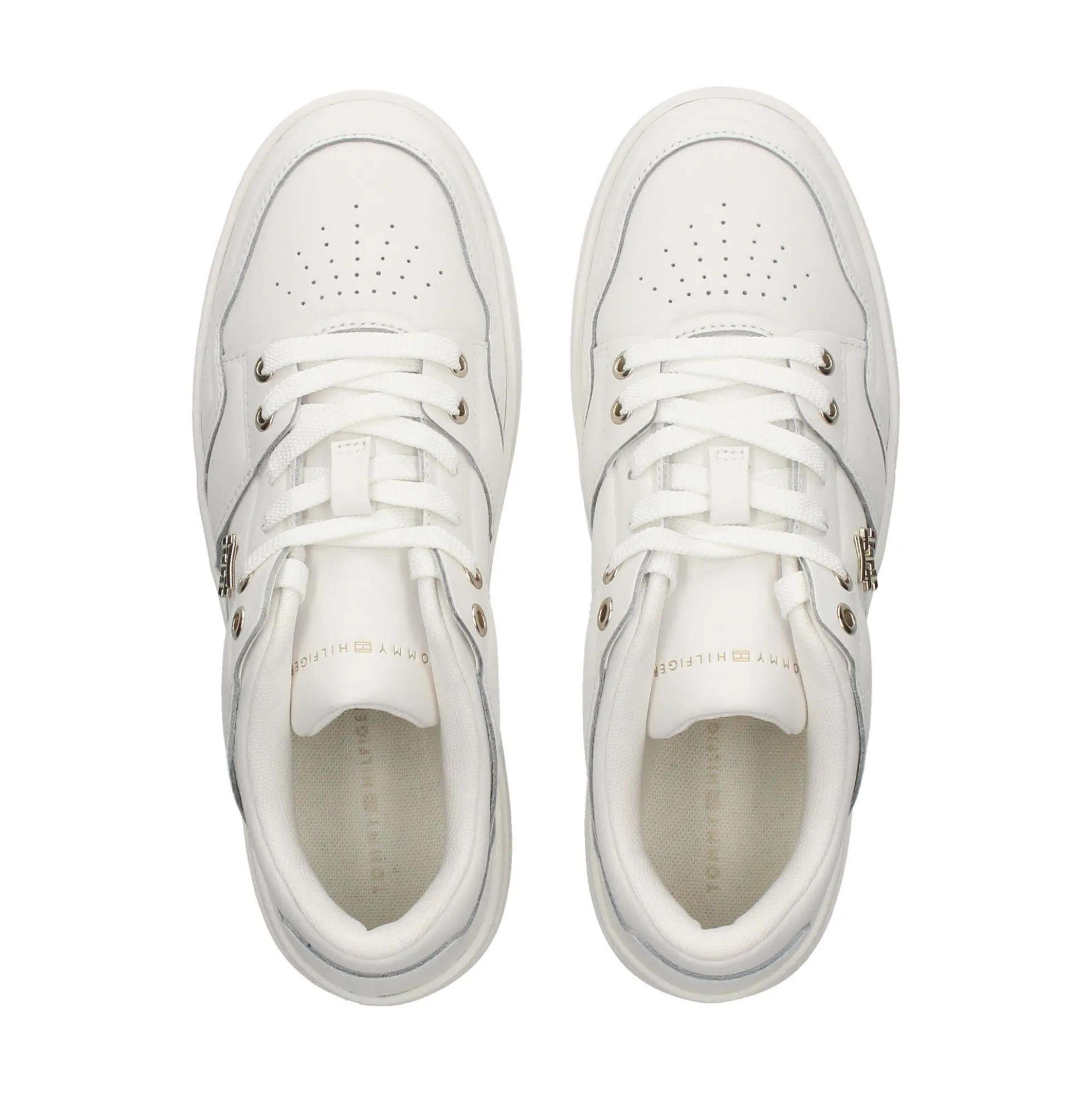 TOMMY HILFIGER Zapatillas de Mujer FW0FW07756 YBL ECRU