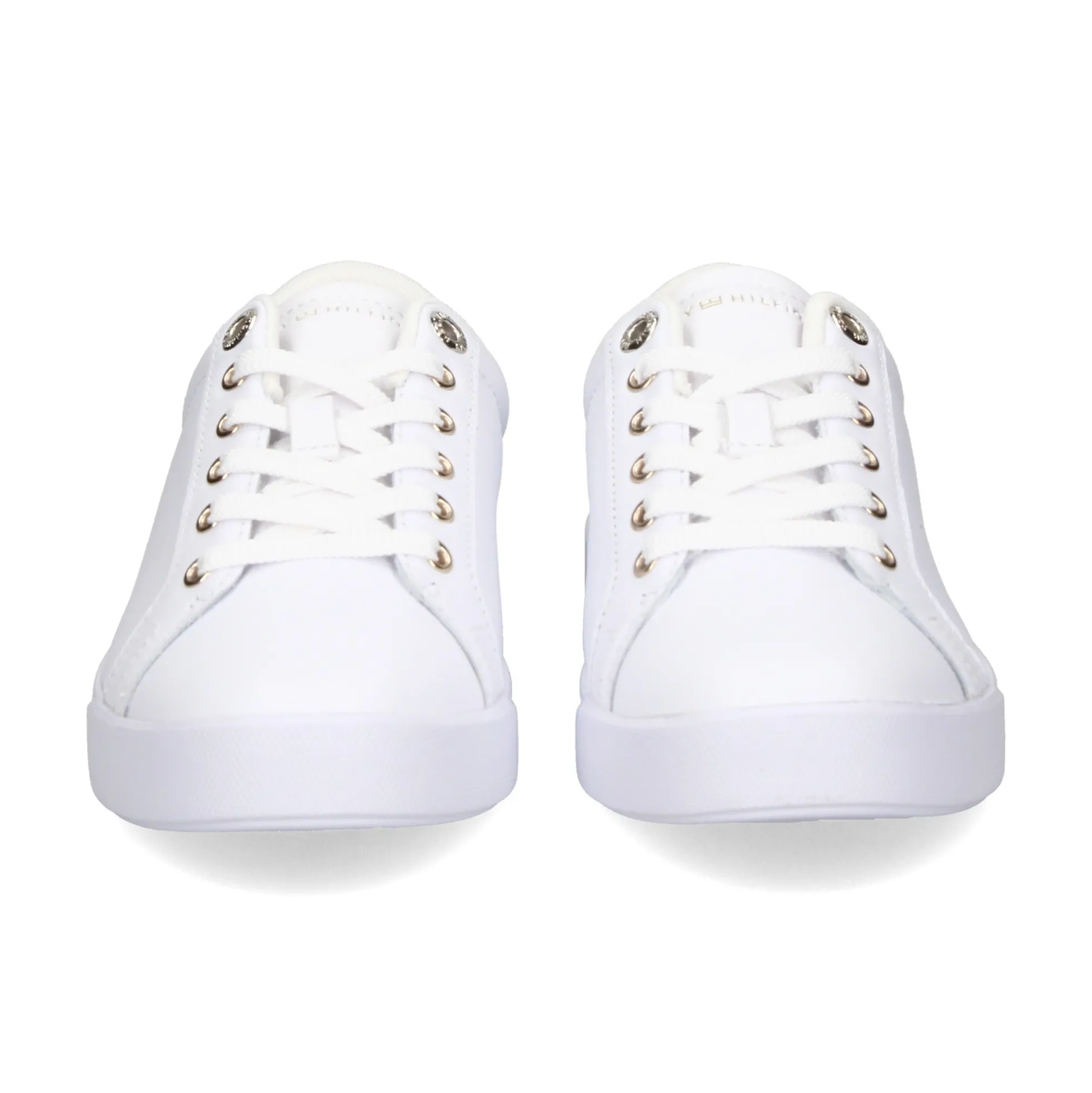 TOMMY HILFIGER Zapatillas de Mujer FW0FW07560 0K7 WHITE/GOLD
