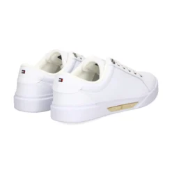 TOMMY HILFIGER Zapatillas de Mujer FW0FW07560 0K7 WHITE/GOLD