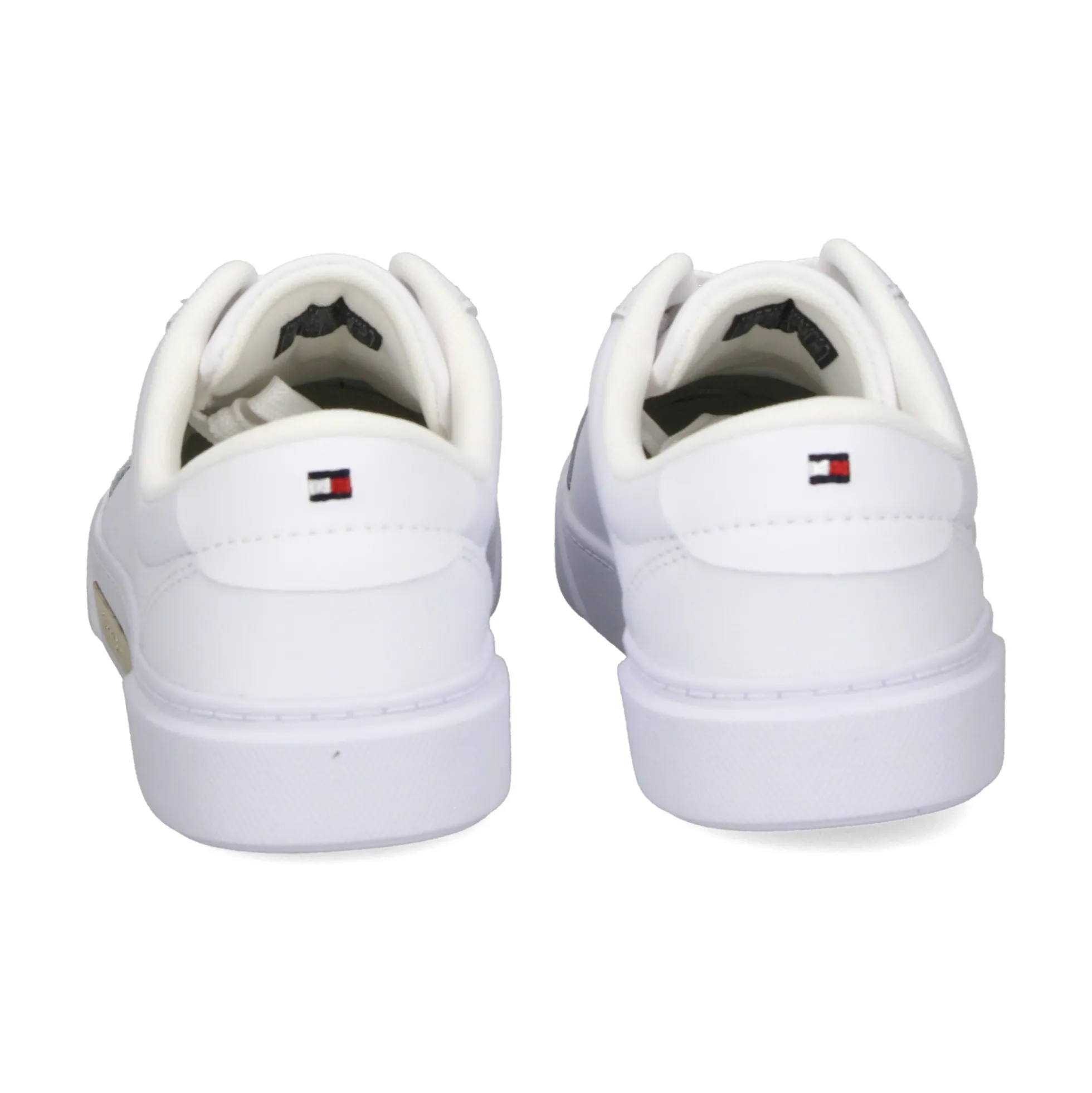 TOMMY HILFIGER Zapatillas de Mujer FW0FW07560 0K7 WHITE/GOLD