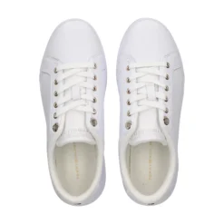 TOMMY HILFIGER Zapatillas de Mujer FW0FW07560 0K7 WHITE/GOLD
