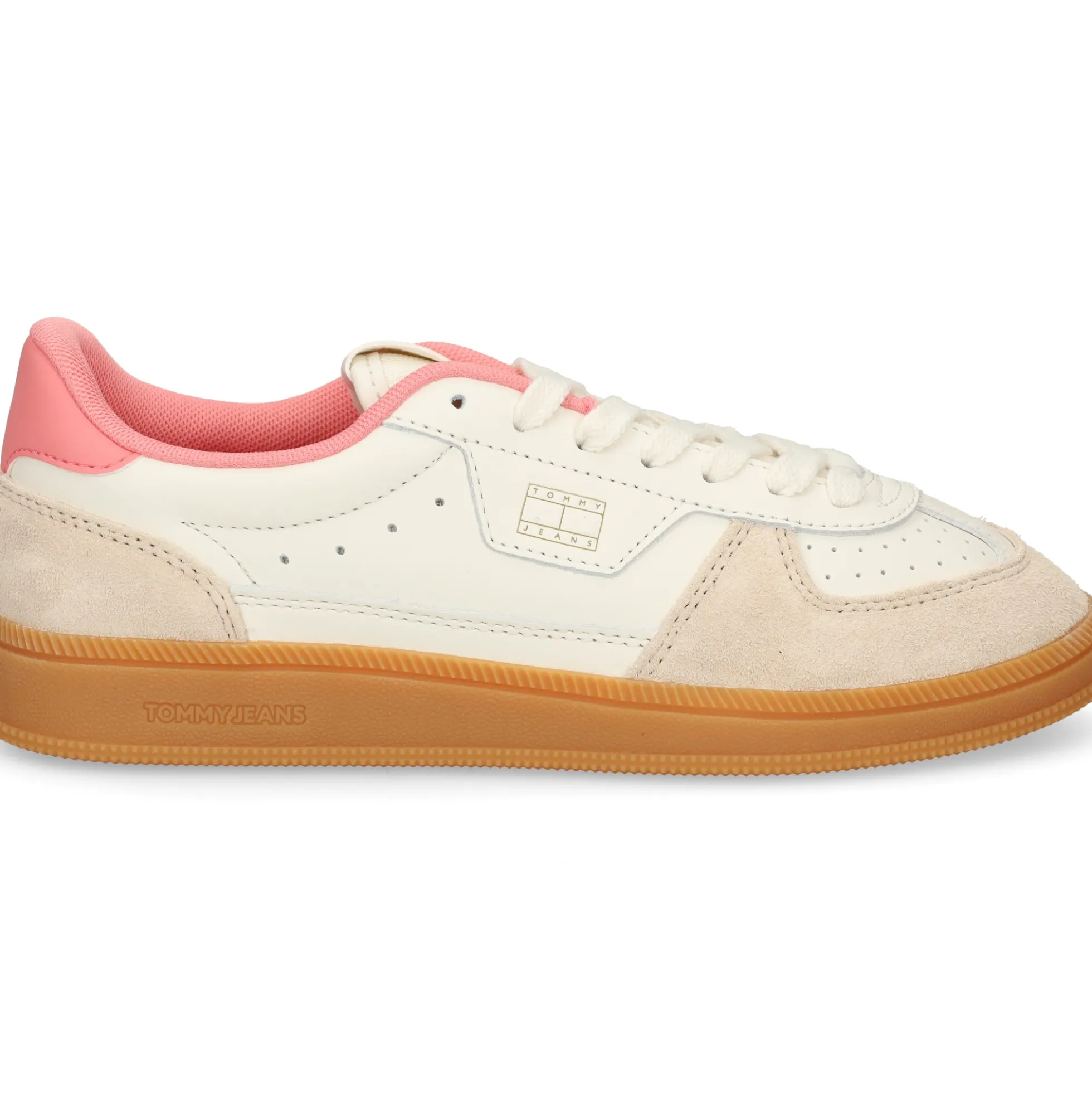 TOMMY HILFIGER Zapatillas de Mujer EN0EN02988 0J2 MARFIL/ROSA