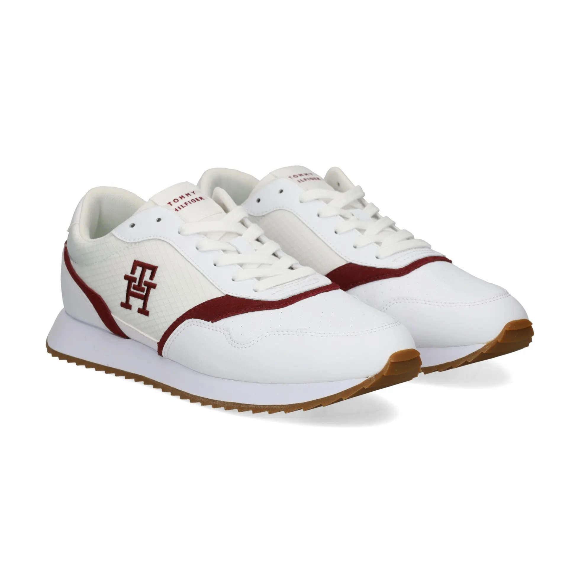 TOMMY HILFIGER Zapatillas de Hombre FM0FM04887 YBS WHITE