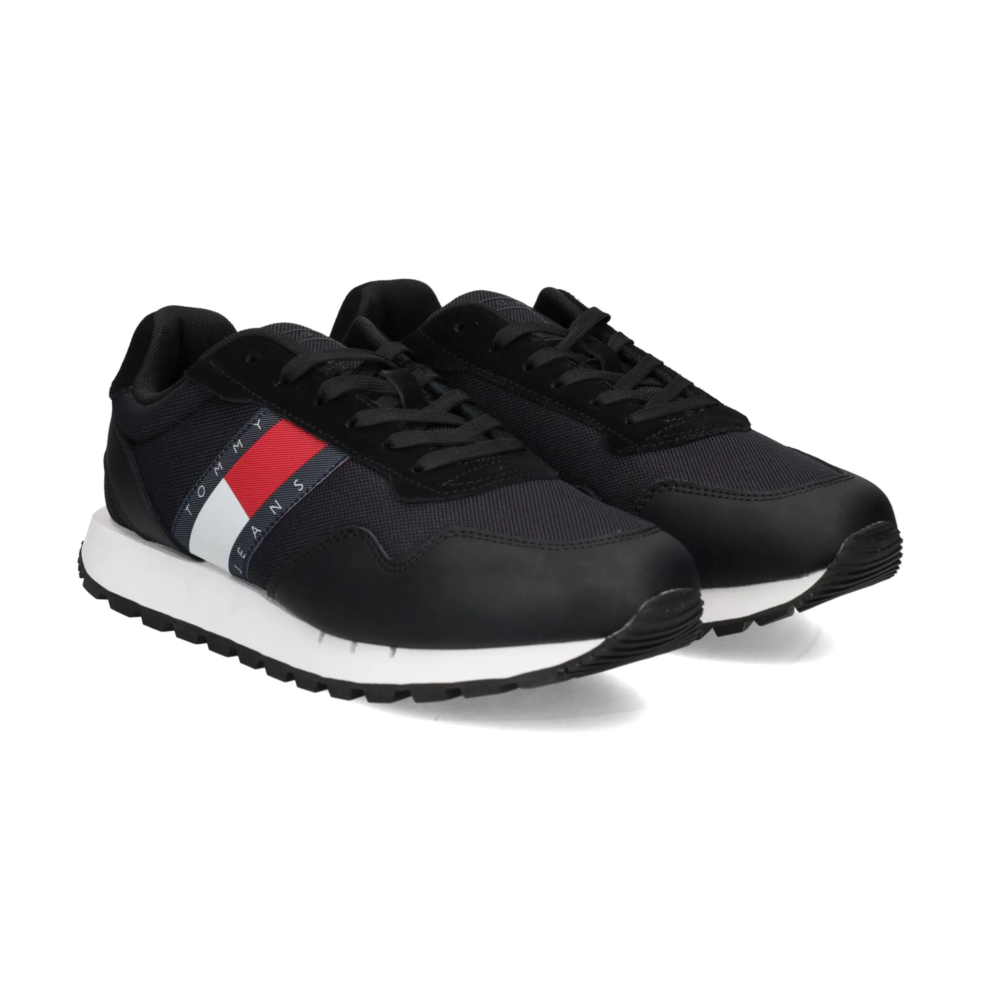 TOMMY HILFIGER Zapatillas de Hombre EM0EM01081 BDS BLACK