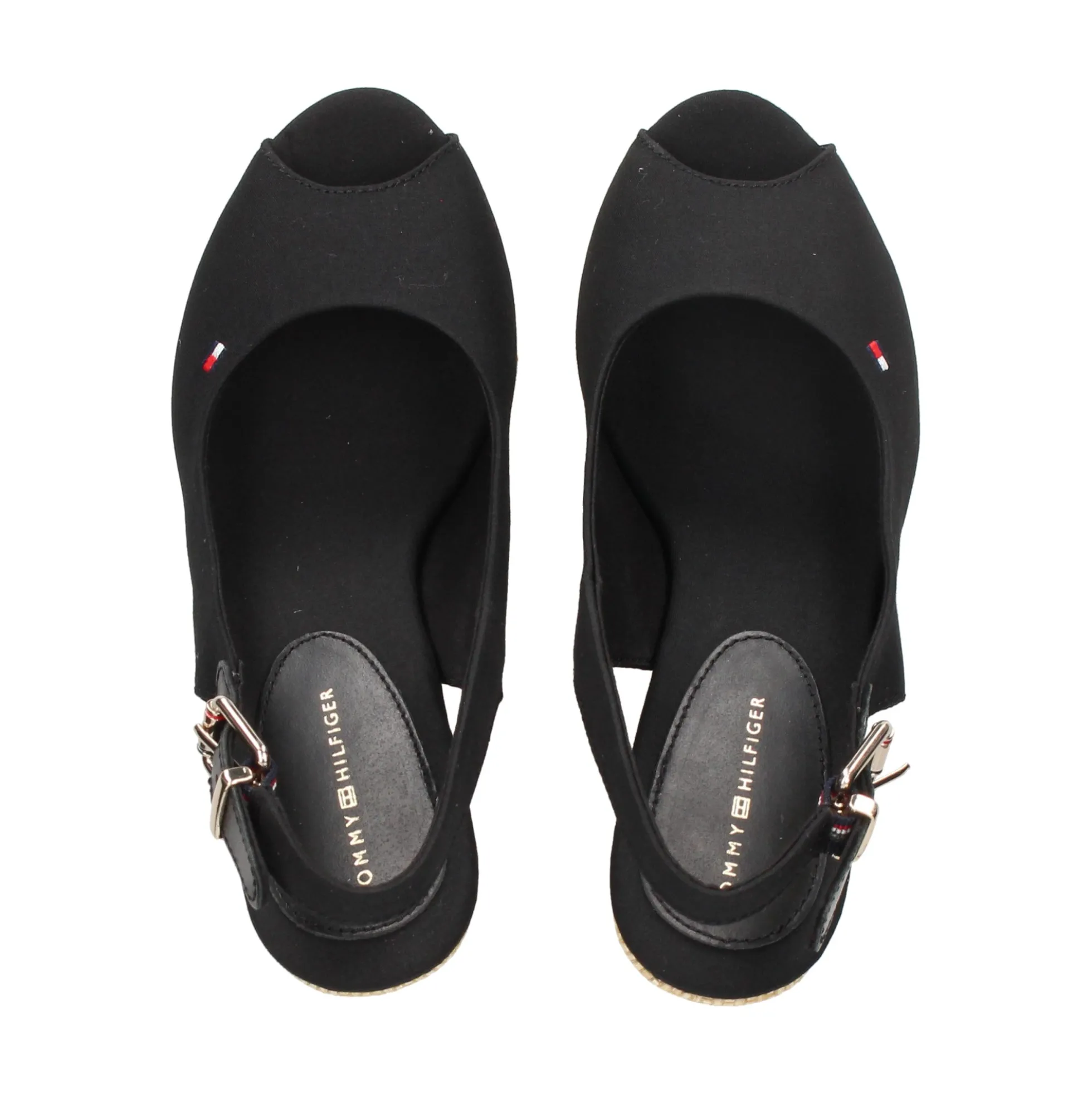 TOMMY HILFIGER Zapatos cuña FW0FW04789 BDS BLACK
