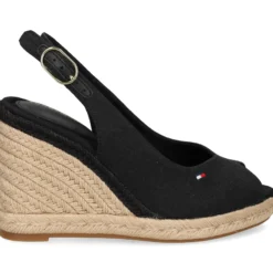 TOMMY HILFIGER Zapatos cuña FW0FW09343 BDS NEGRO