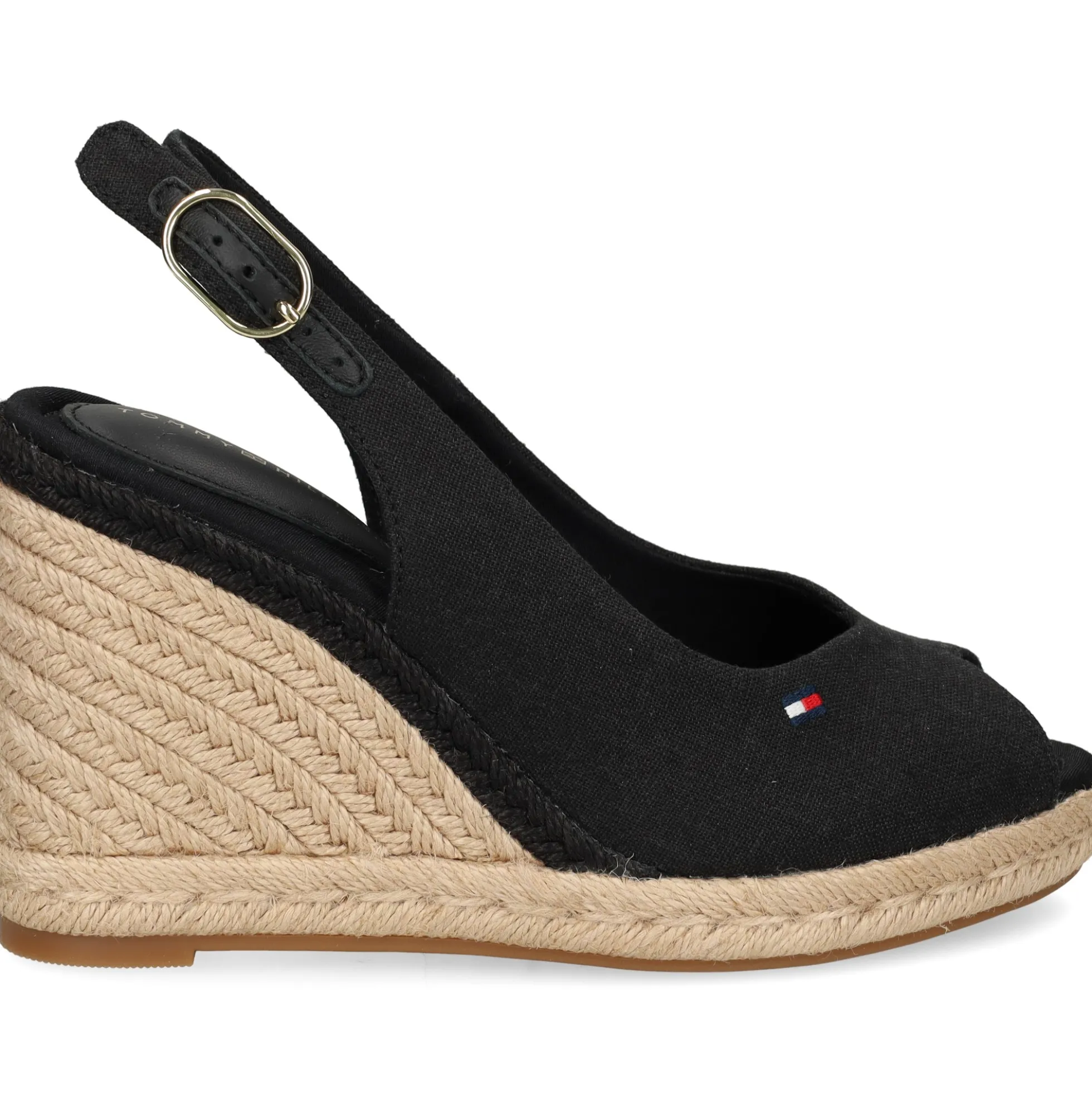 TOMMY HILFIGER Zapatos cuña FW0FW09343 BDS NEGRO