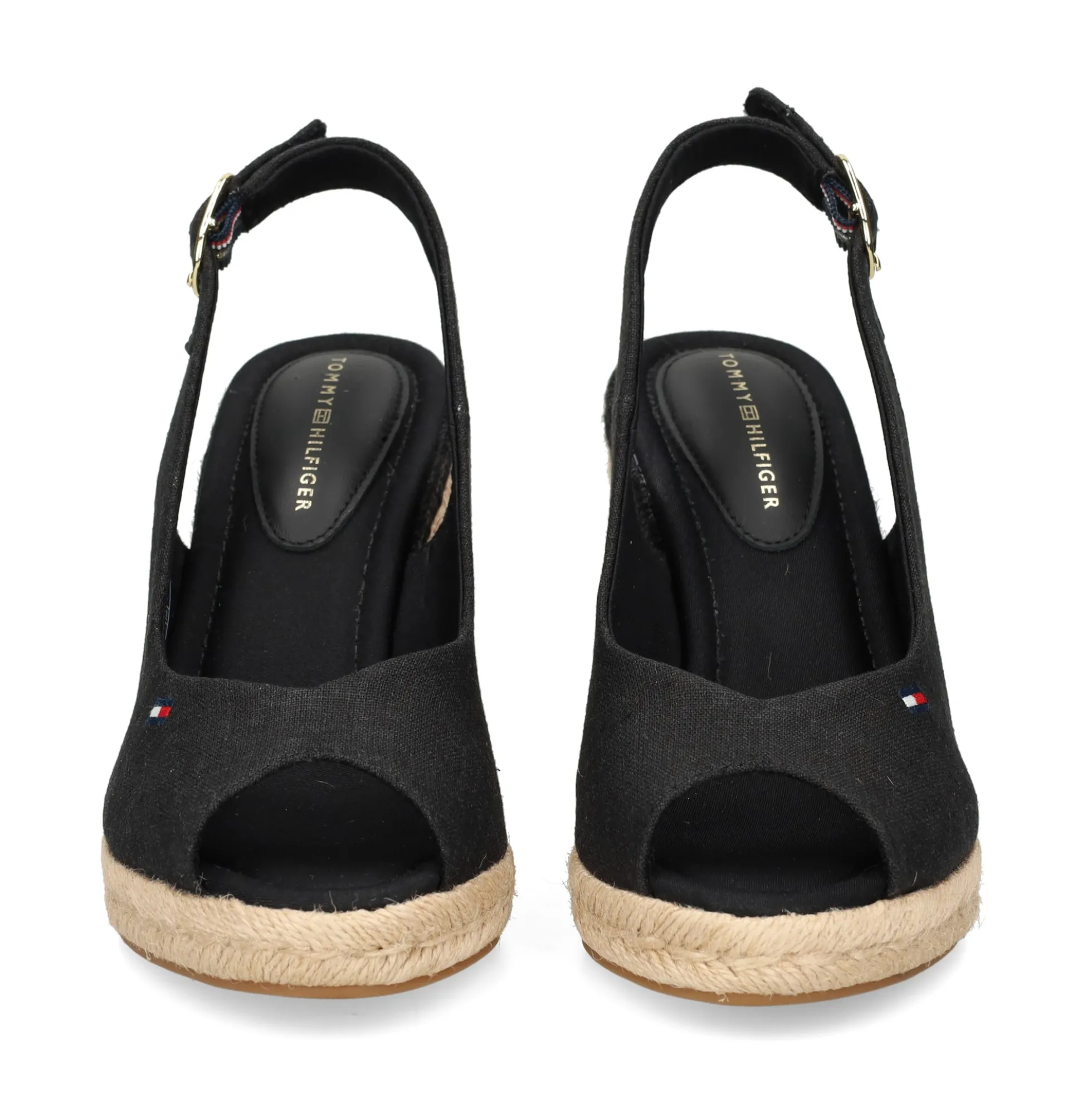 TOMMY HILFIGER Zapatos cuña FW0FW09343 BDS NEGRO