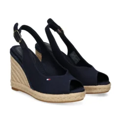 TOMMY HILFIGER Zapatos cuña FW0FW09343 DW6 AZUL ESPACI