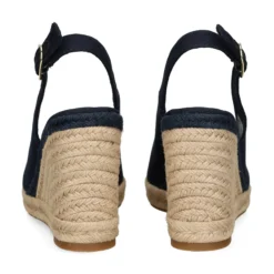 TOMMY HILFIGER Zapatos cuña FW0FW09343 DW6 AZUL ESPACI