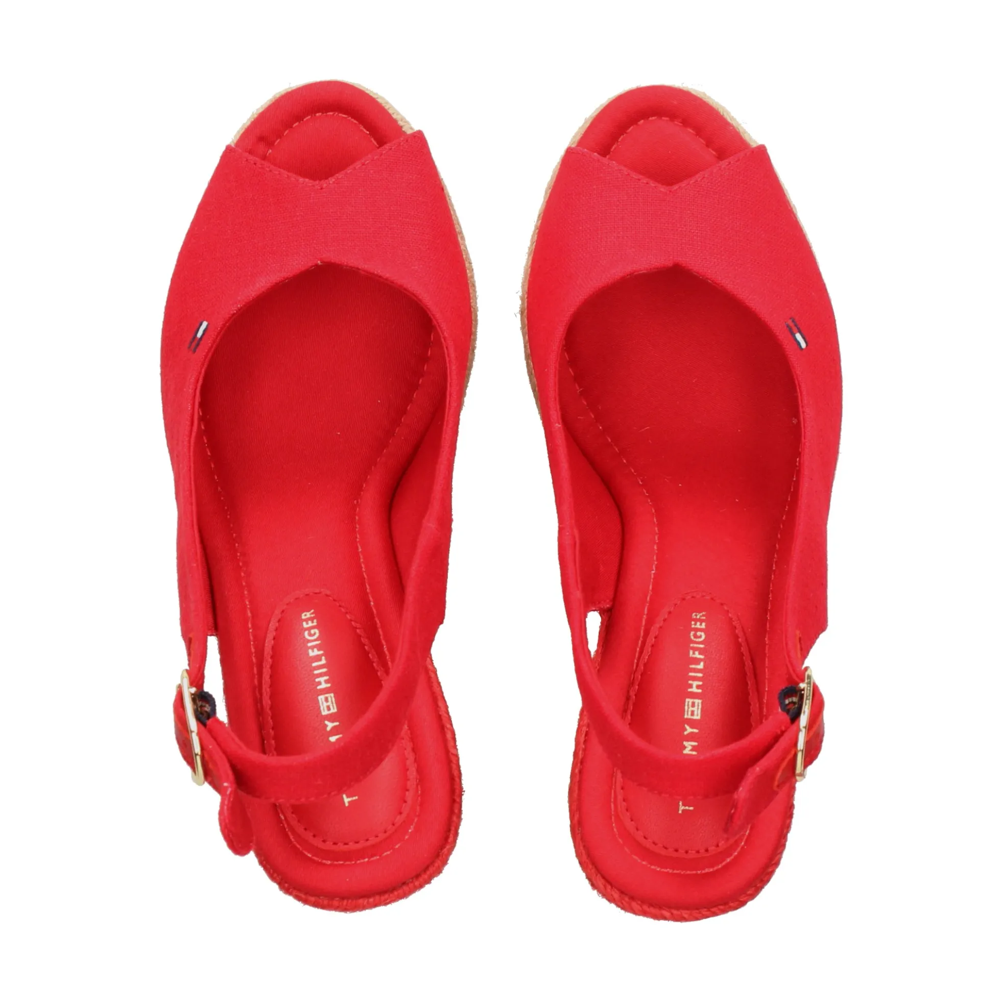 TOMMY HILFIGER Zapatos cuña FW0FW09343 XLG ROJO PRIMAR