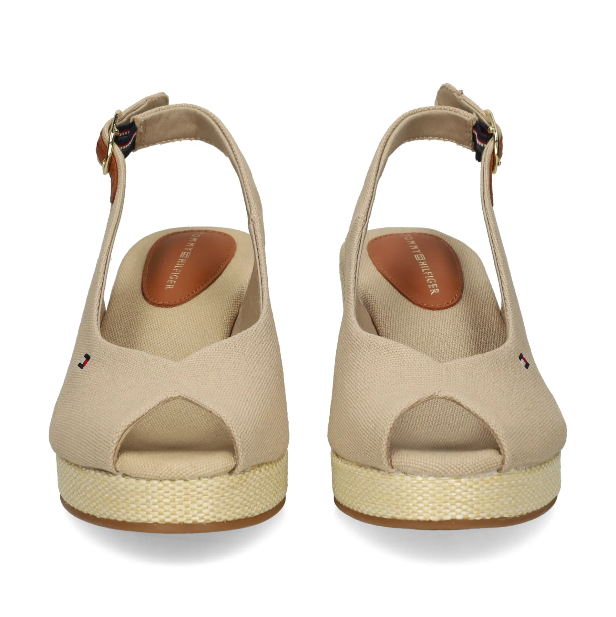 TOMMY HILFIGER Zapatos cuña FW0FW08595 ACC HORSERADISH