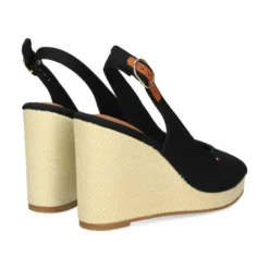 TOMMY HILFIGER Zapatos cuña FW0FW08597 BDS BLACK