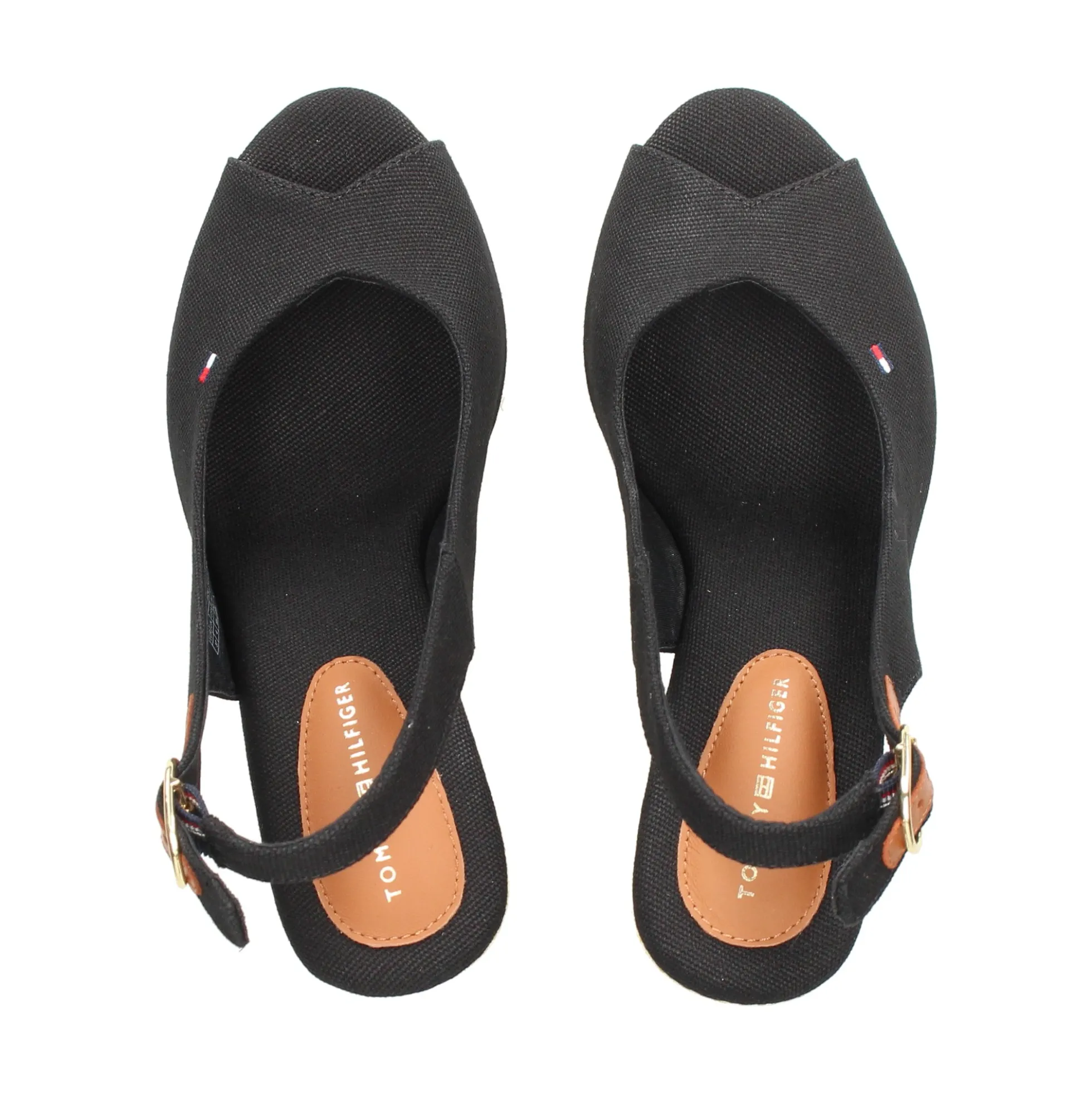 TOMMY HILFIGER Zapatos cuña FW0FW08597 BDS BLACK