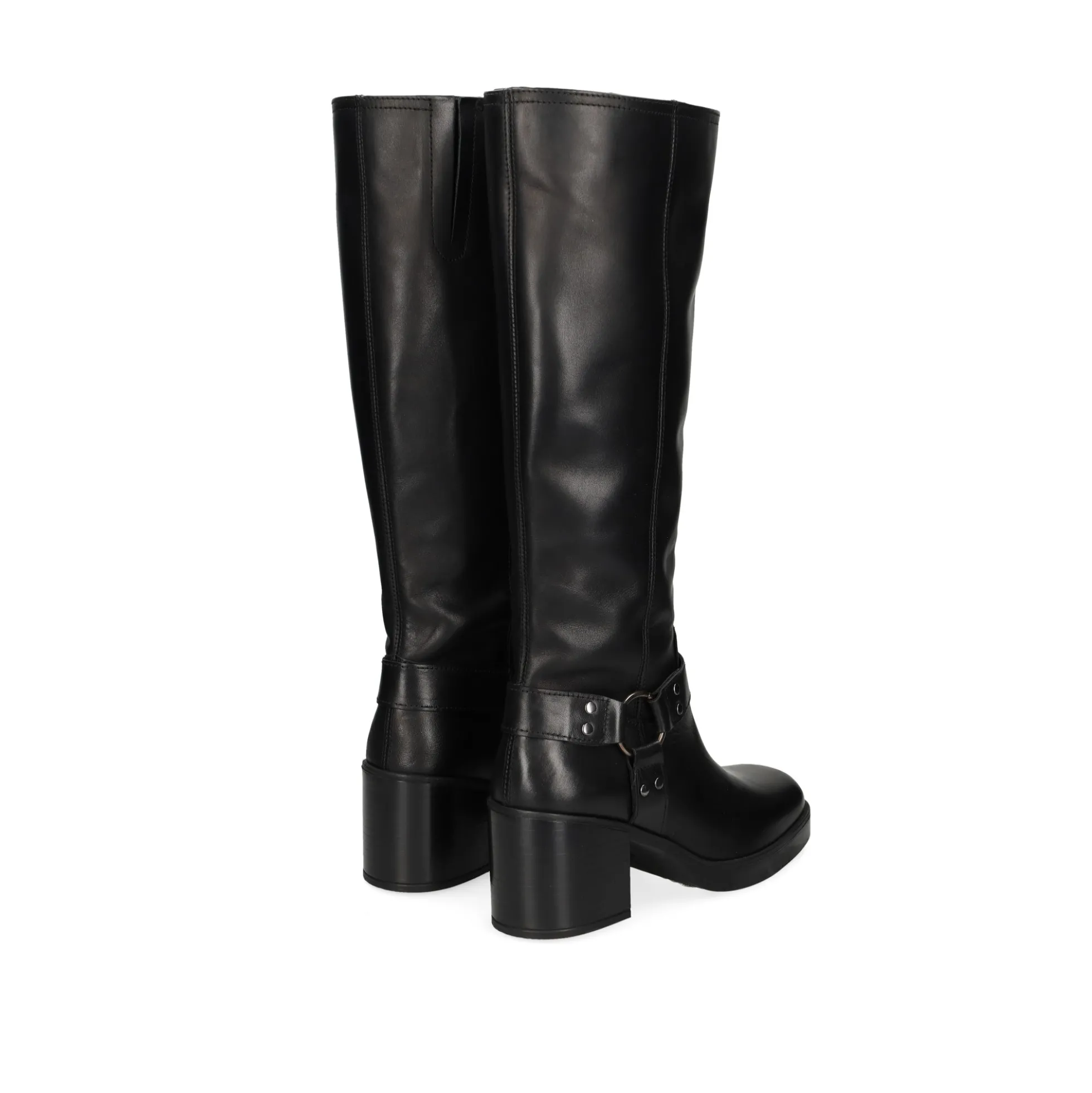 UNISA Botas con tacón de Mujer JESFOR_BNA NEGRO