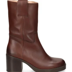 UNISA Botas con tacón de Mujer JULEN_BNA MID BROWN