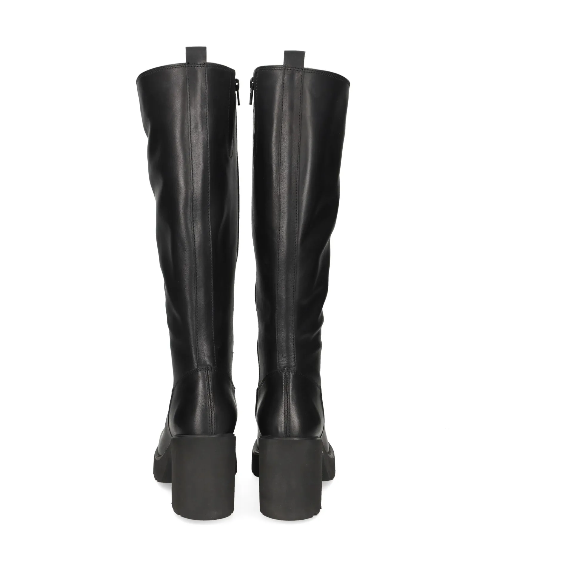 UNISA Botas con tacón de Mujer KARENA_STT NEGRO