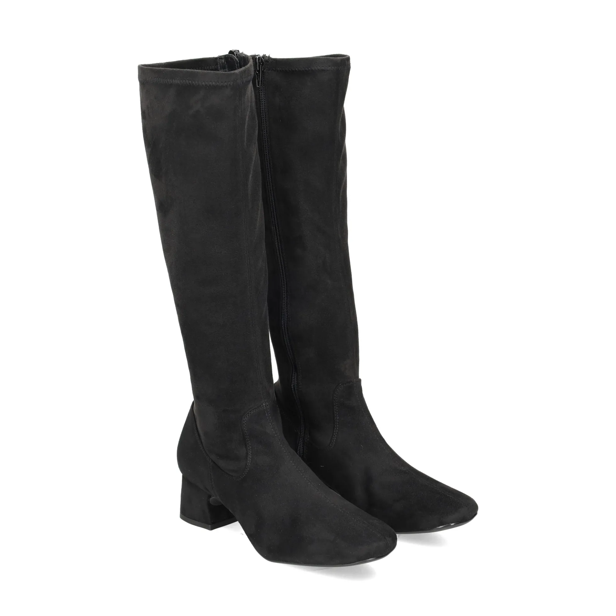 UNISA Botas con tacón de Mujer LAPES_F23_ST NEGRO