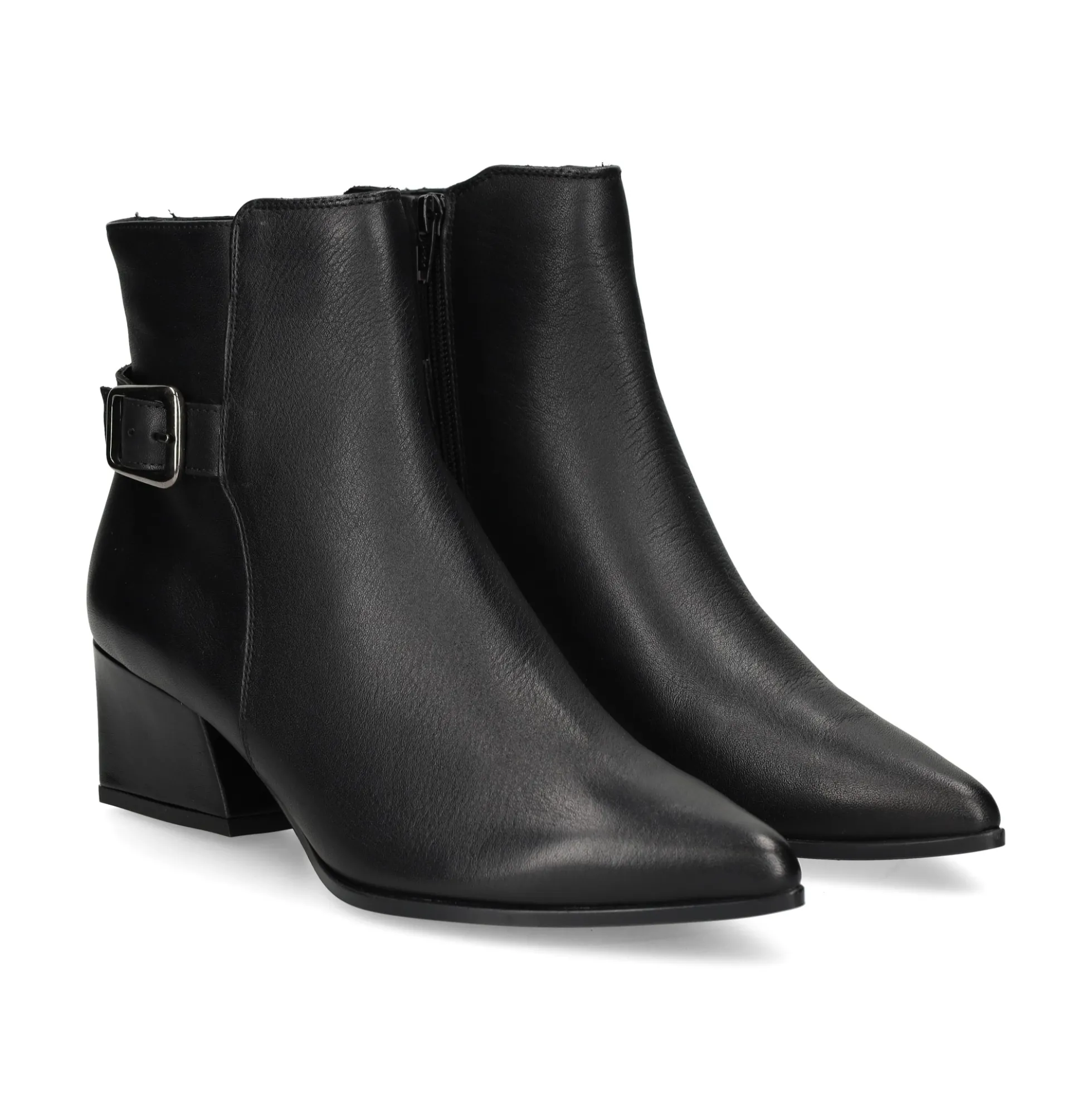 UNISA Botines con tacón de Mujer JOKELA_STT NEGRO